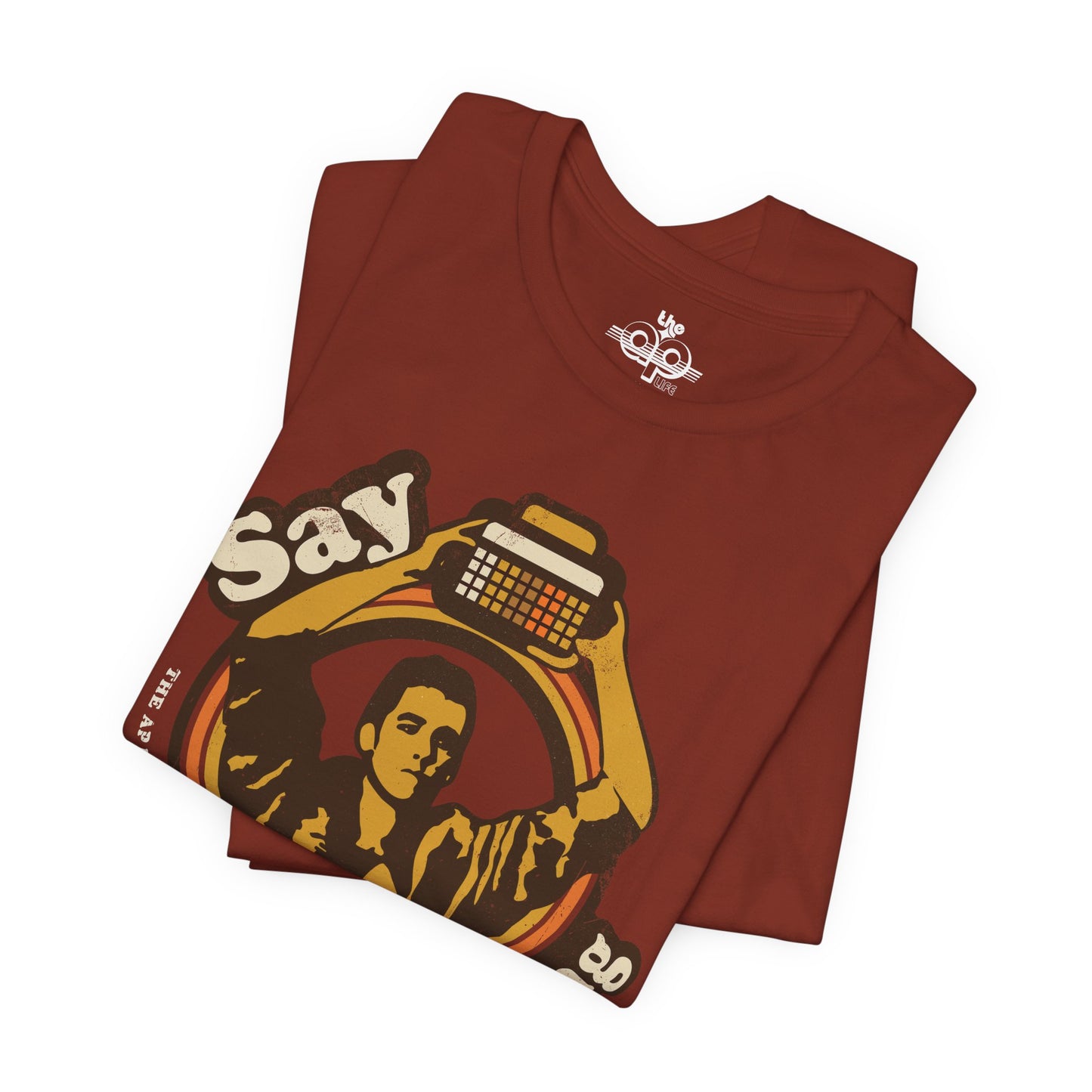 Say Anything AAC - Lilly's Voice Collab - Adult Unisex Jersey Short Sleeve Tee