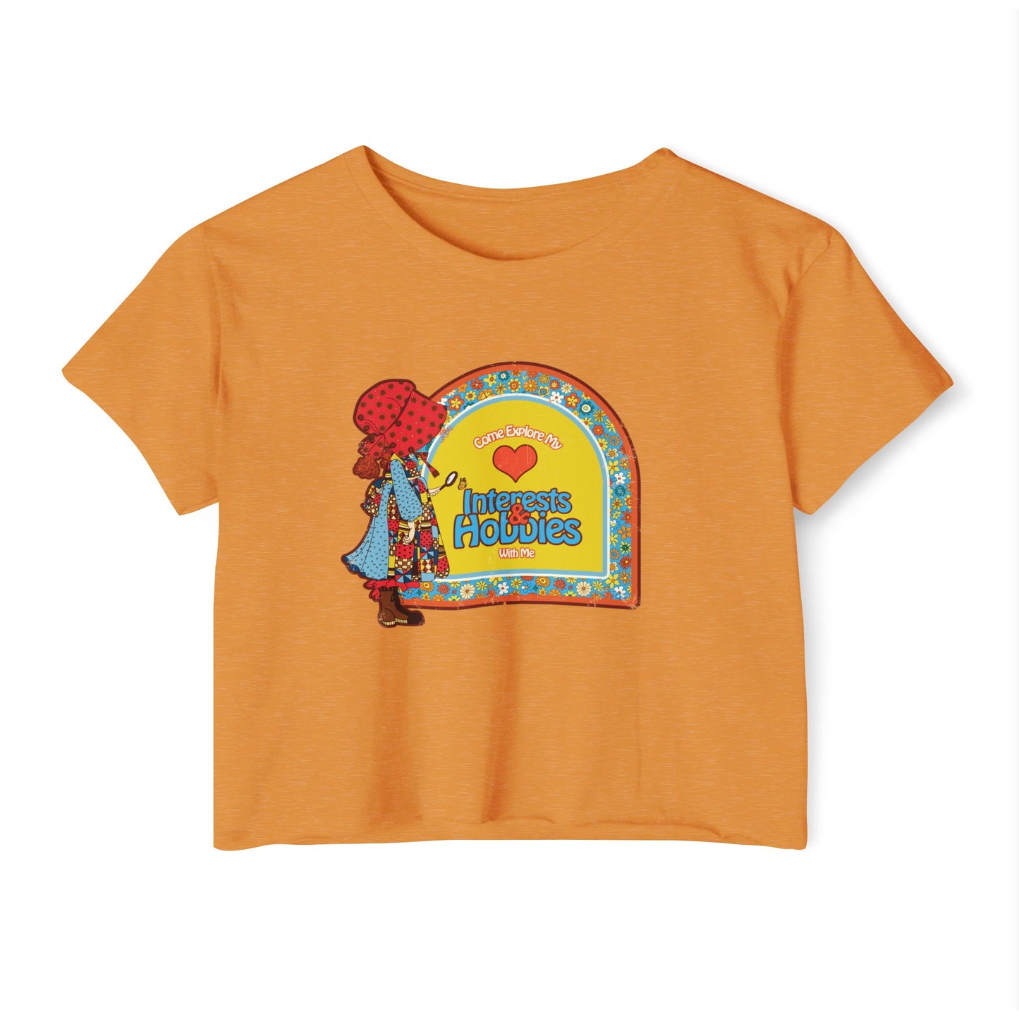 Come Explore my Interests & Hobbies with me - Women's Festival Cropped Tee