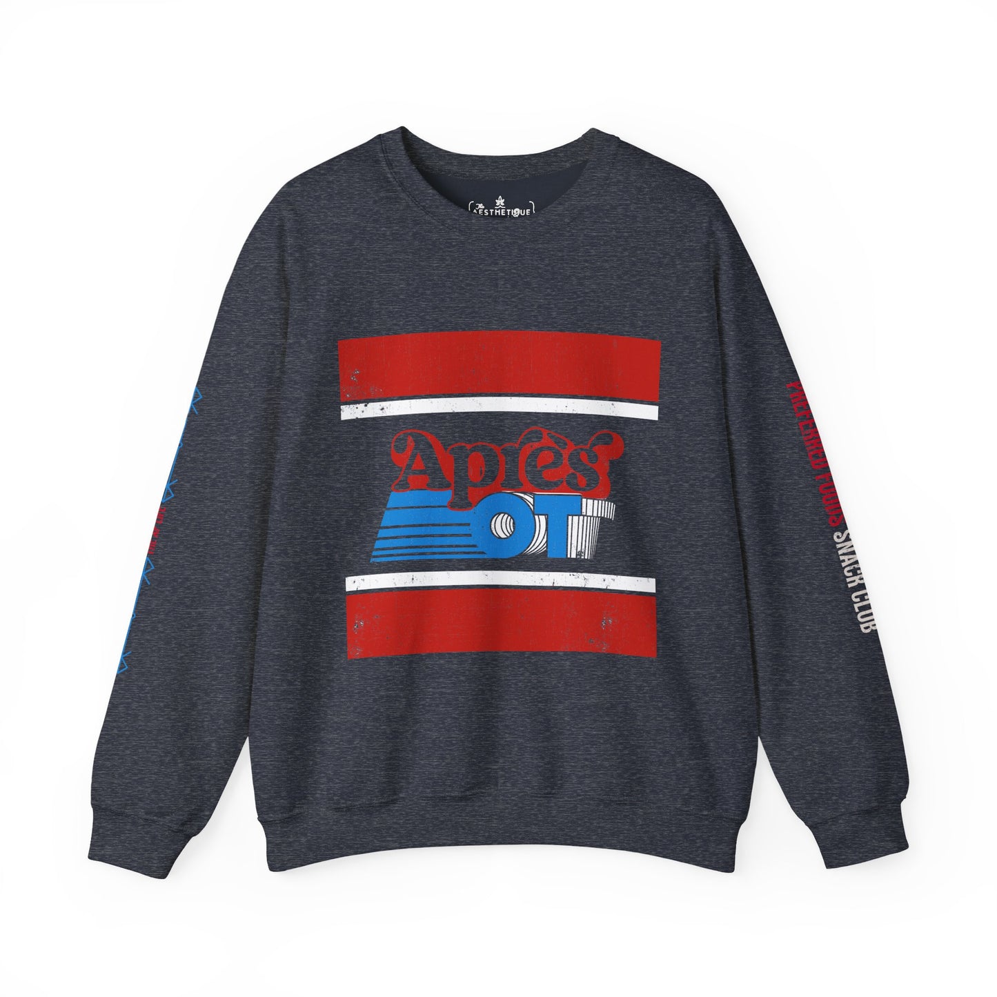 Après OT - Preferred Foods Snack Club - Adult Unisex Heavy Blend™ Crewneck Sweatshirt