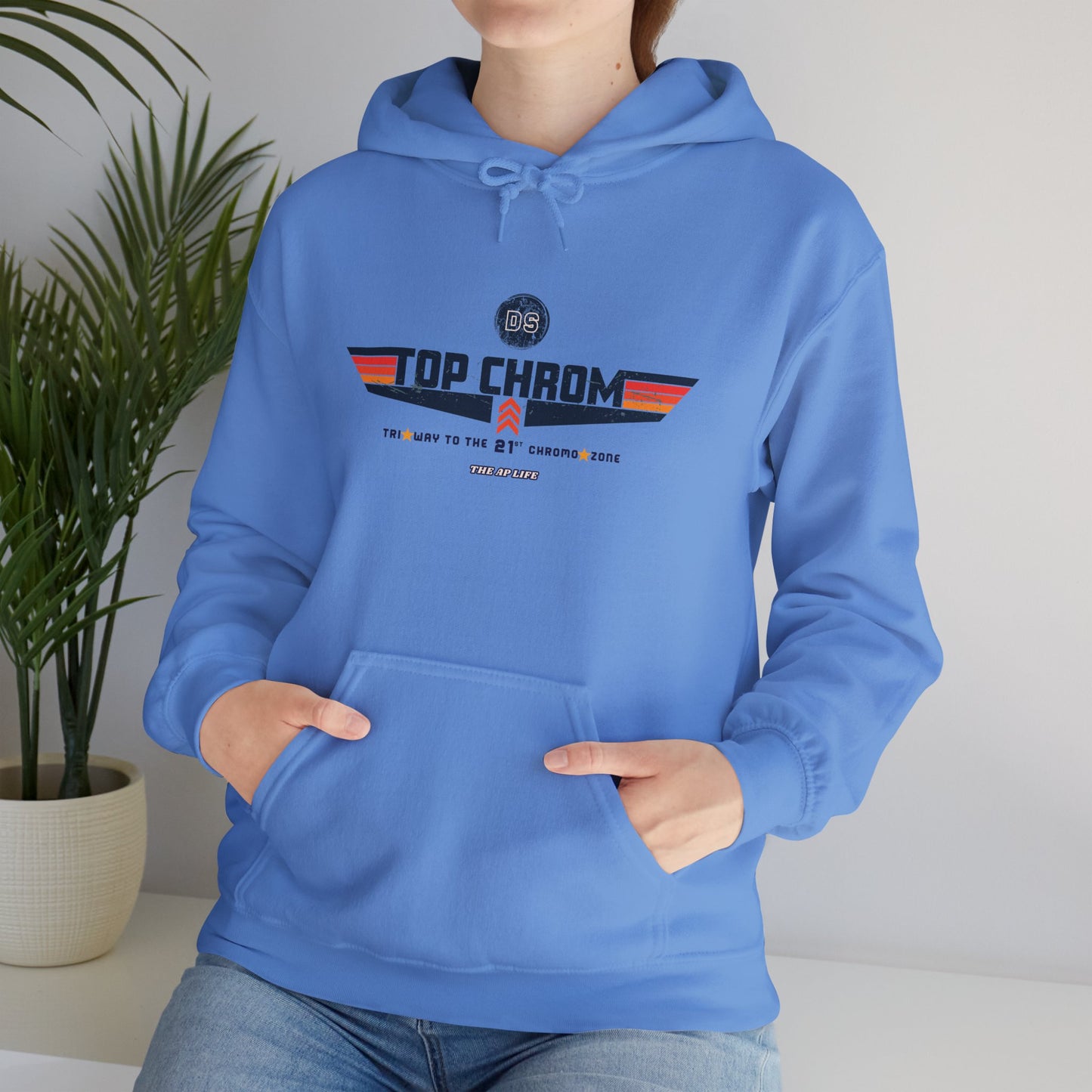 Top Chrom Highway to the Chromo-Zone DS Awareness - Adult Unisex Hoodie