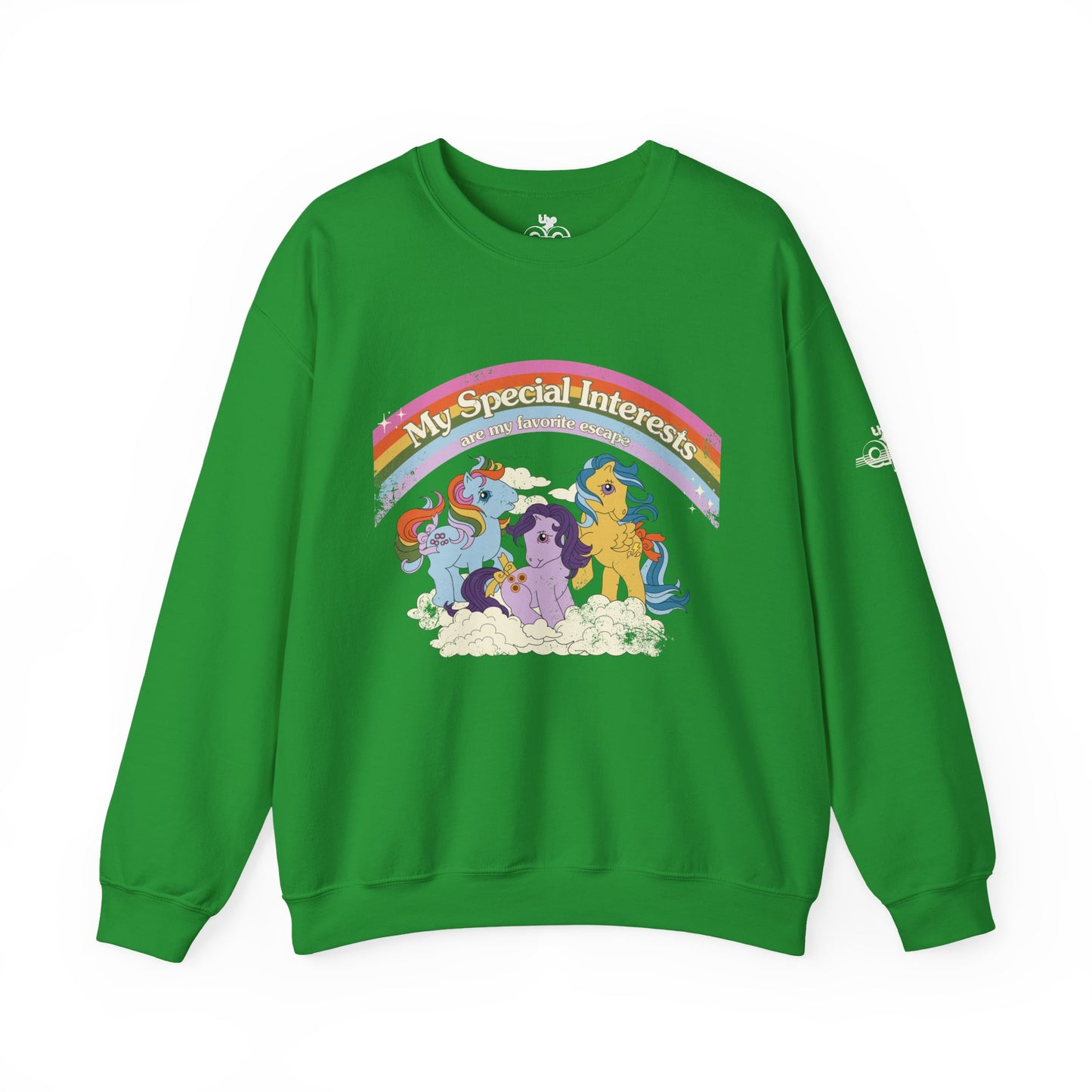 My Special Interests are my Favorite Escape - Adult Unisex Heavy Blend™ Crewneck Sweatshirt