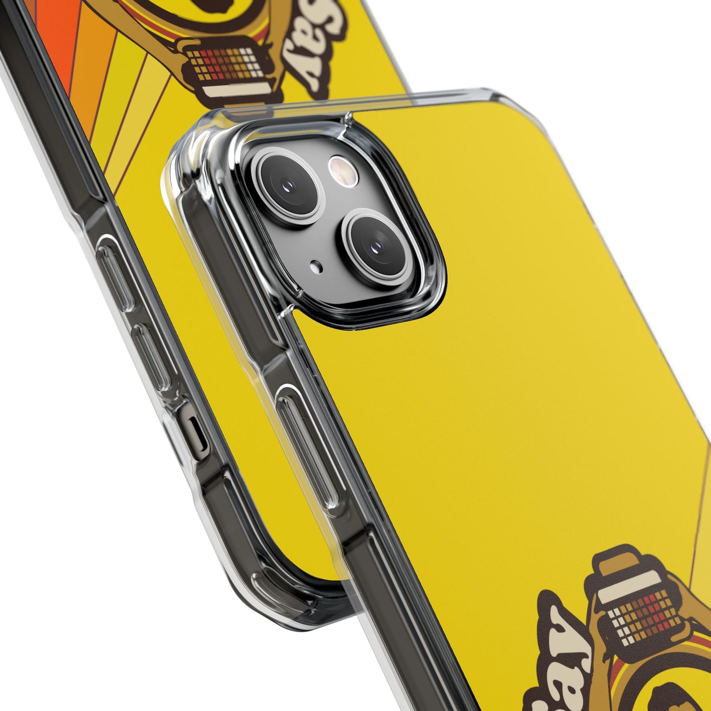 Say Anything - AAC - Lilly's Voice + The AP Life Collab - MagSafe® Clear Impact Case for iPhone