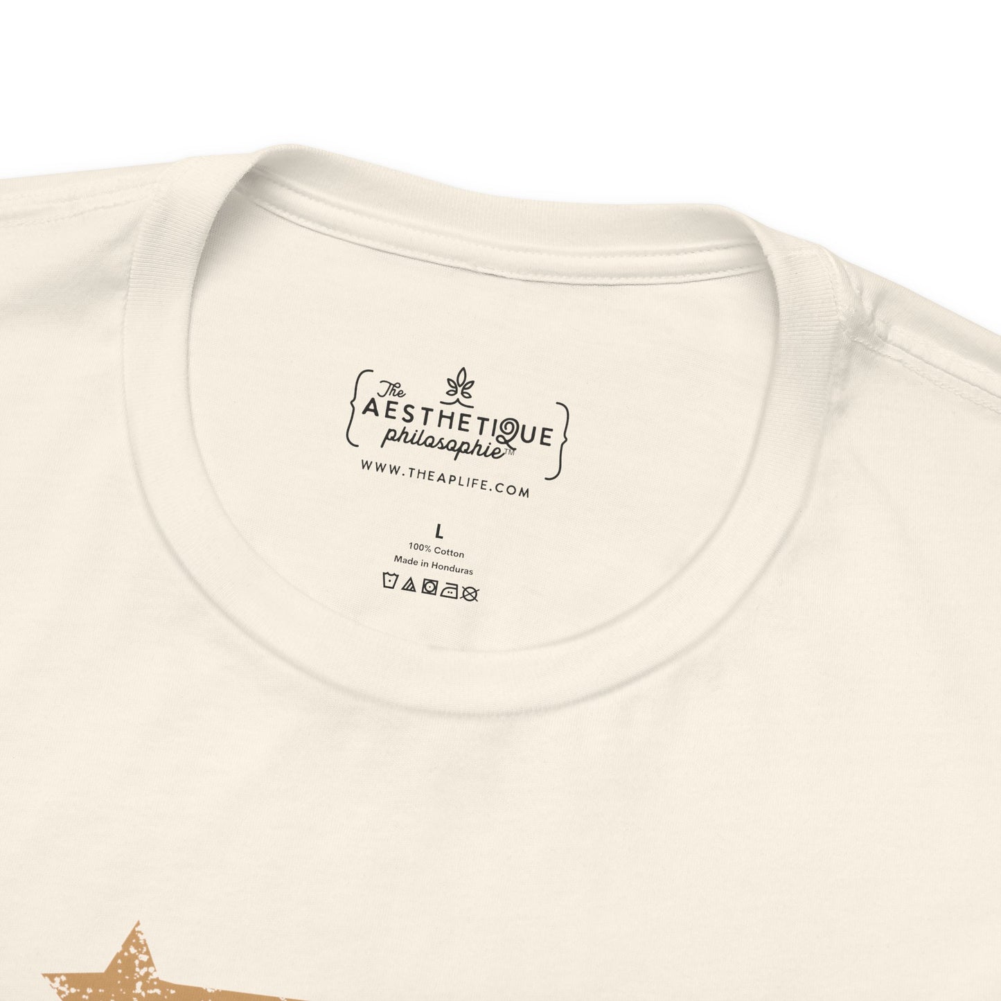 Vintage Script Graphic Tee - Perfect for Casual Wear