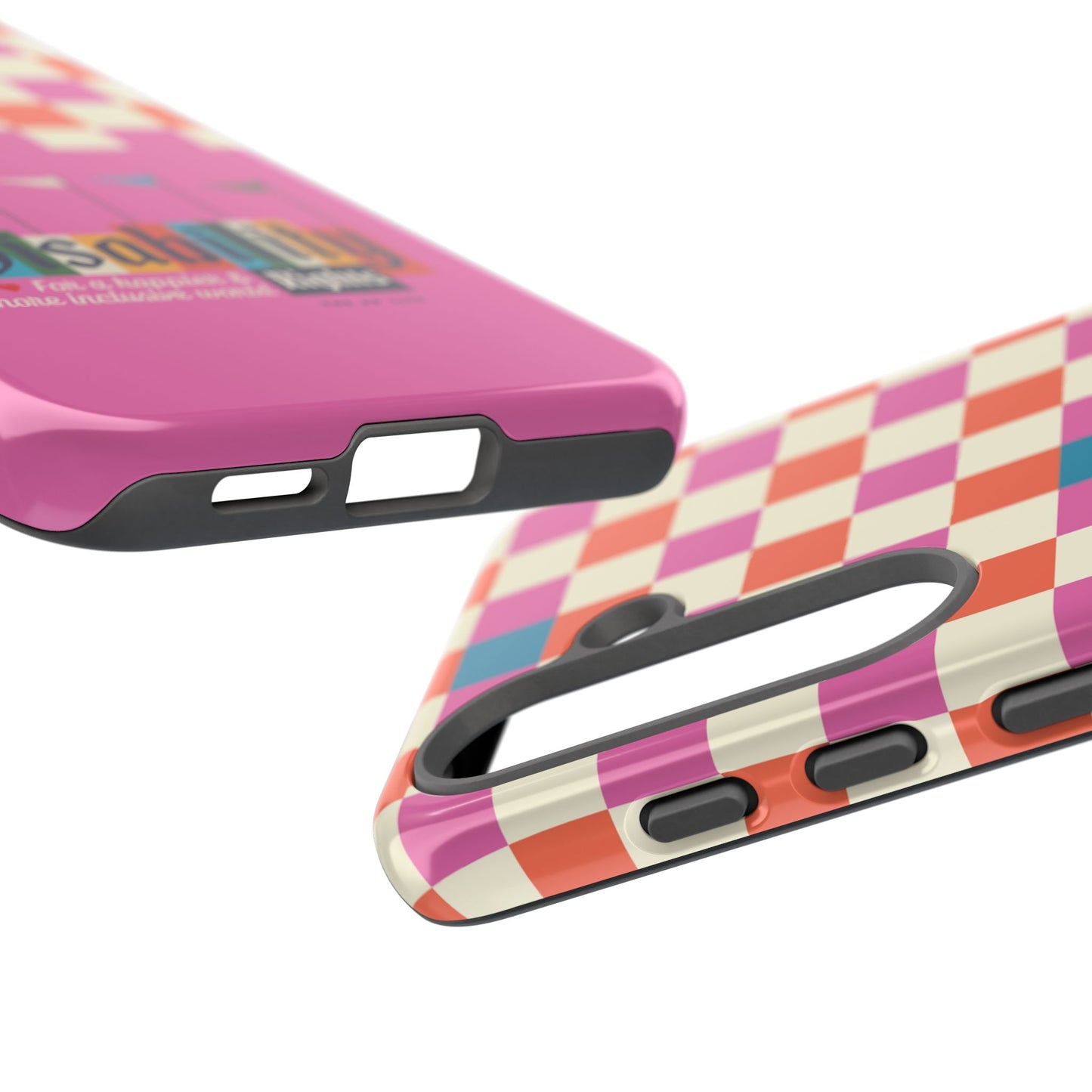 Disability Rights for a Happier & More Inclusive World - Android Phone Case for Google Pixel & Samsung Phones