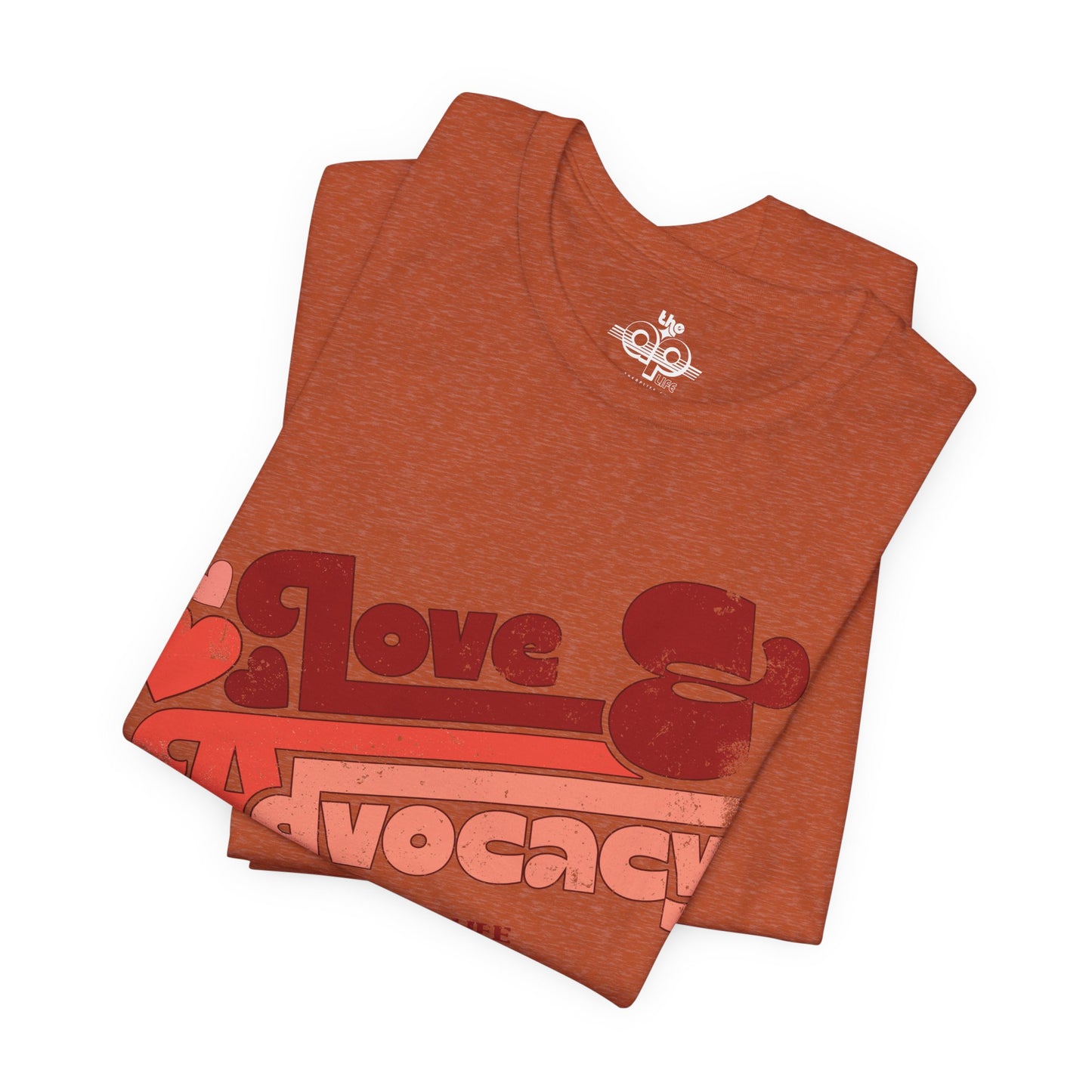 Love & Advocacy - Adult Unisex Jersey Short Sleeve Tee