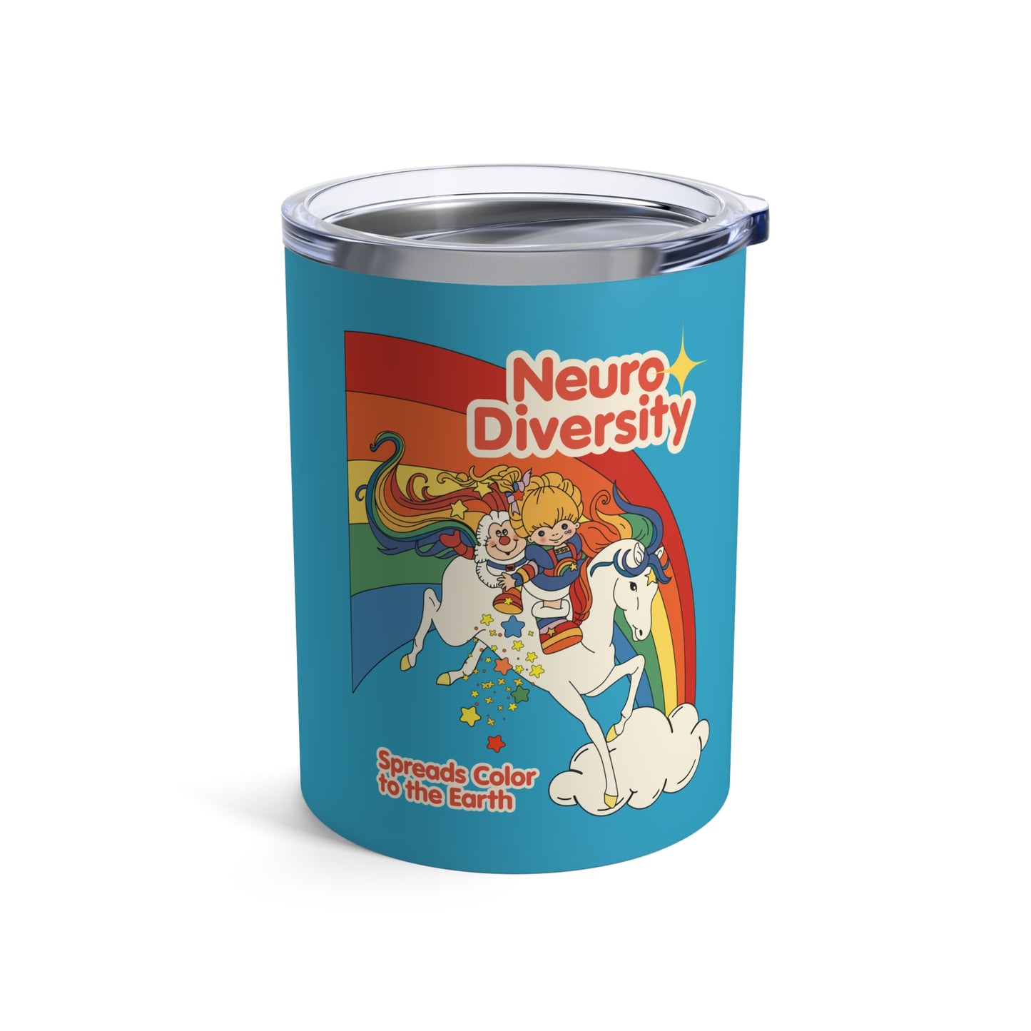 Neurodiversity Spreads Color to the Earth - Insulated Tumbler 10oz