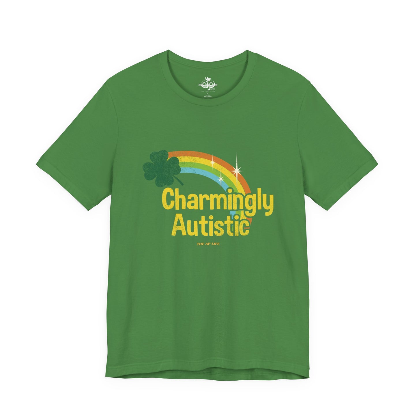 Charmingly Autistic - Adult Unisex Jersey Short Sleeve Tee