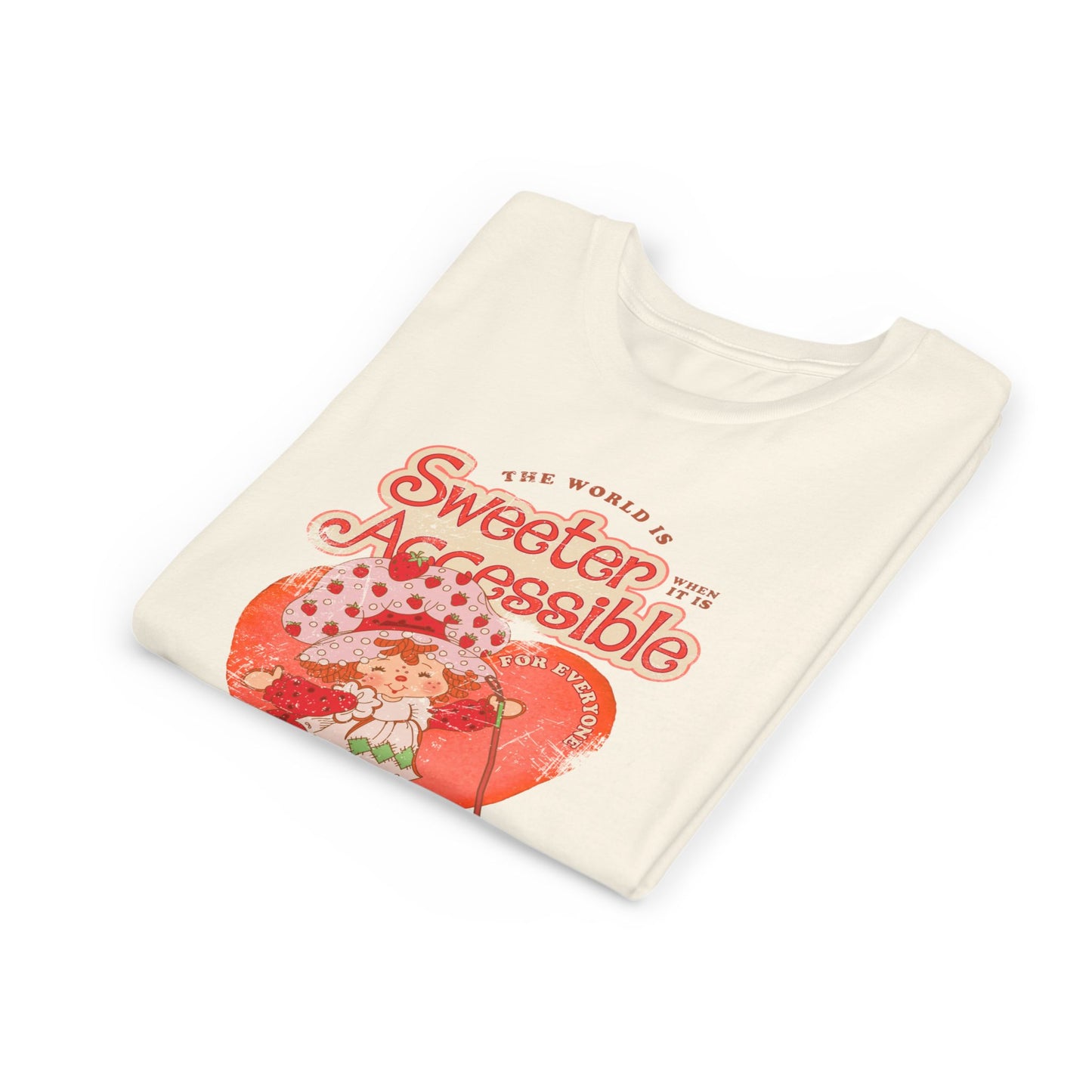 The World is Sweeter, when it is Accessible for Everyone - Youth Unisex Short Sleeve Tee