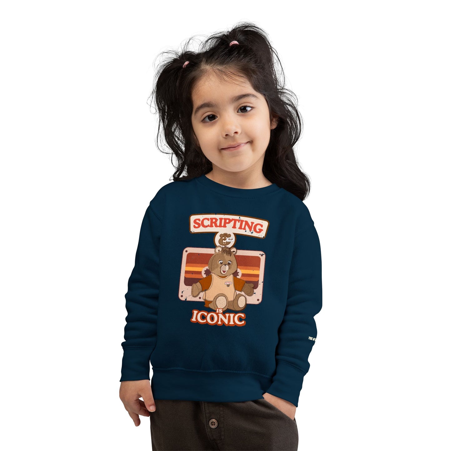 Scripting is Iconic - GLP - Teddy RecSpin - Kids' Unisex Sweatshirt