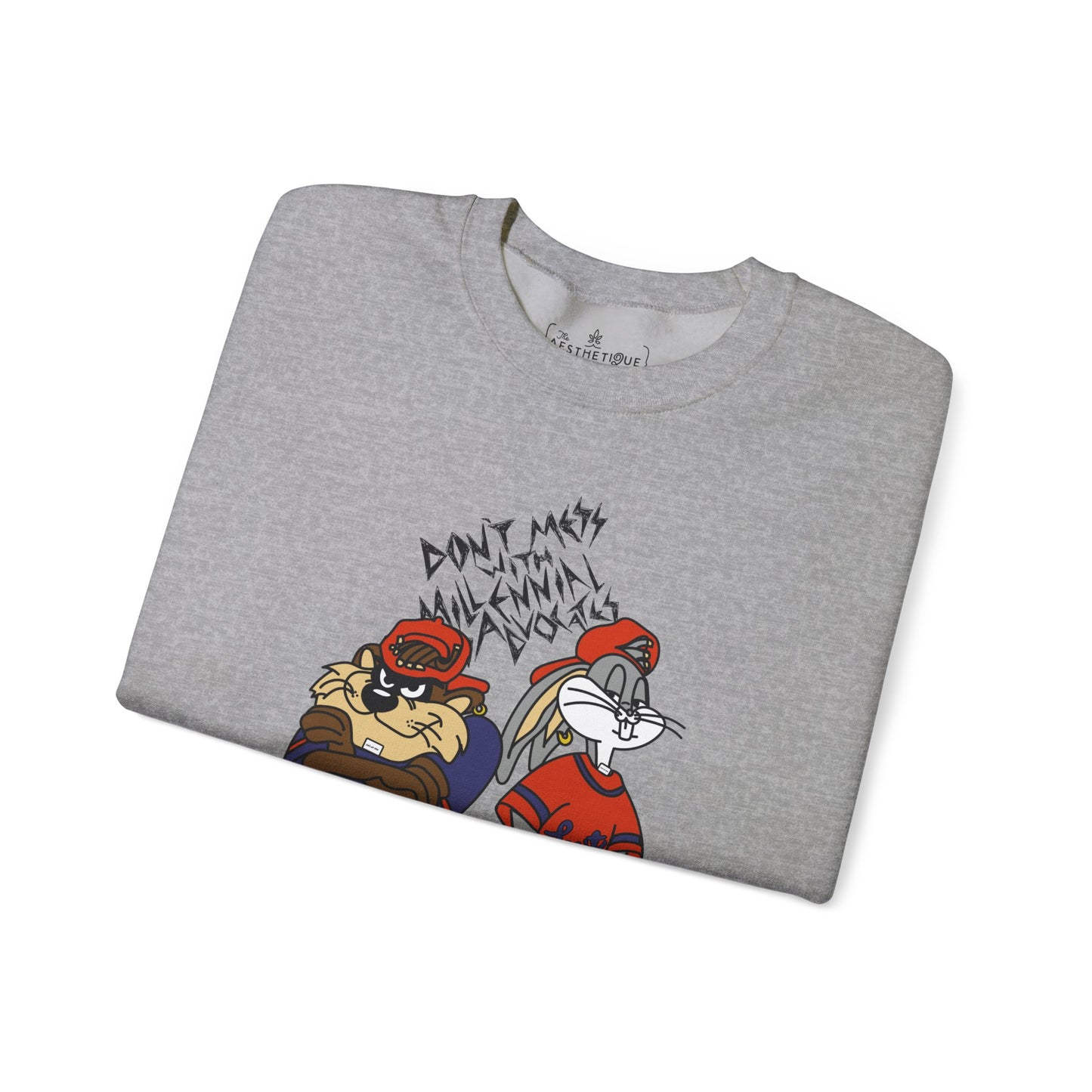 Don't Mess With Millennial Advocates - Adult Unisex Heavy Blend™ Crewneck Sweatshirt