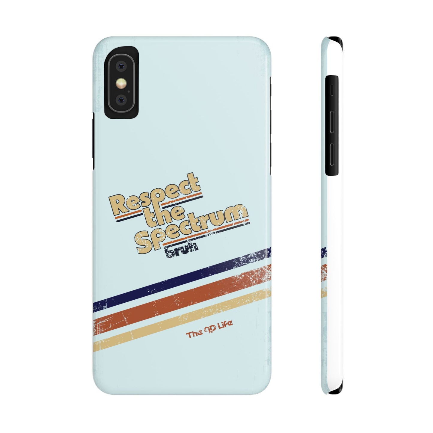 Respect The Spectrum - iPhone Case