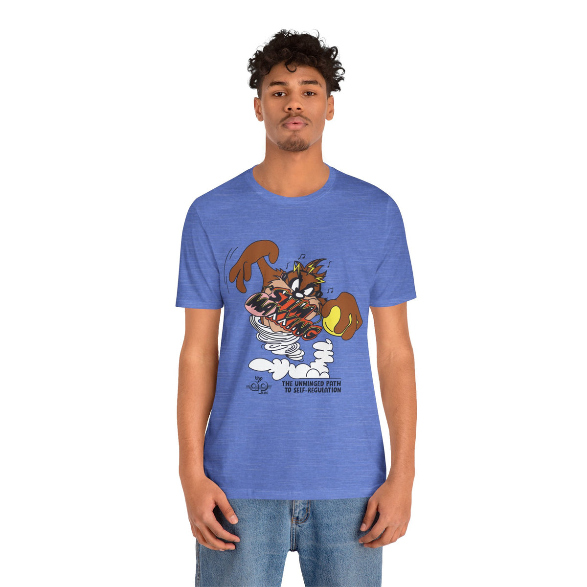 Stim Maxxing - The Unhinged Path to Self-Regulation - Adult Unisex Jersey Short Sleeve Tee