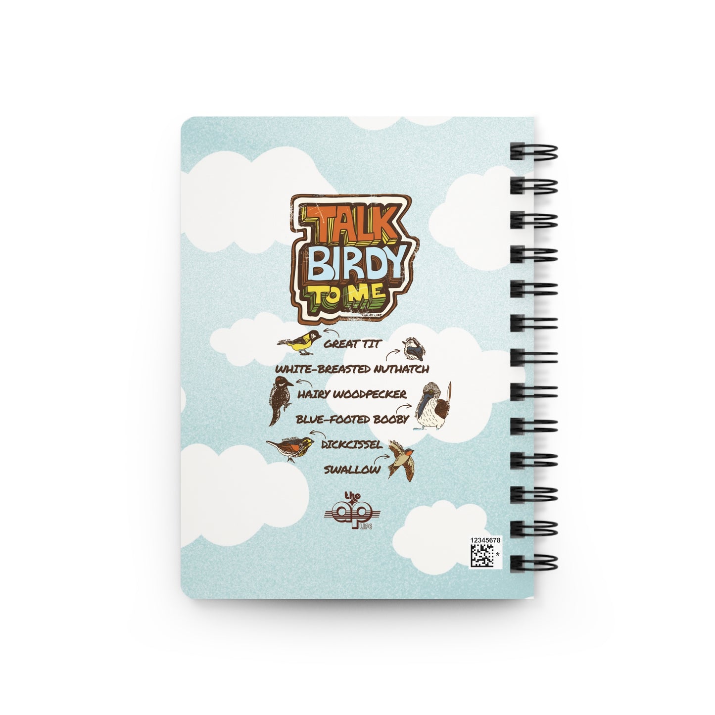 Talk Birdy to Me - Spiral Bound Journal