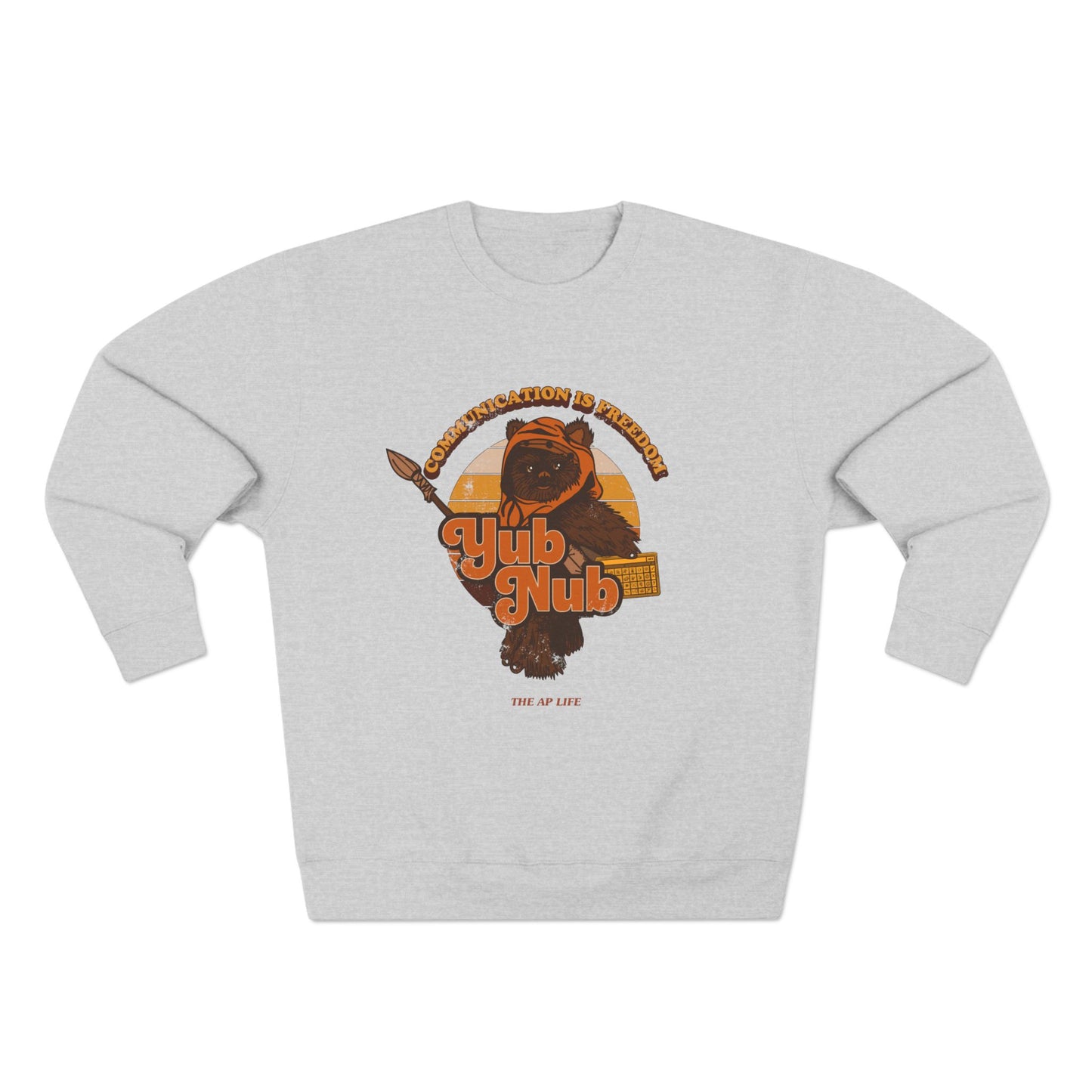 Communication is Freedom - Yub Nub - AAC - Unisex Crewneck Sweatshirt