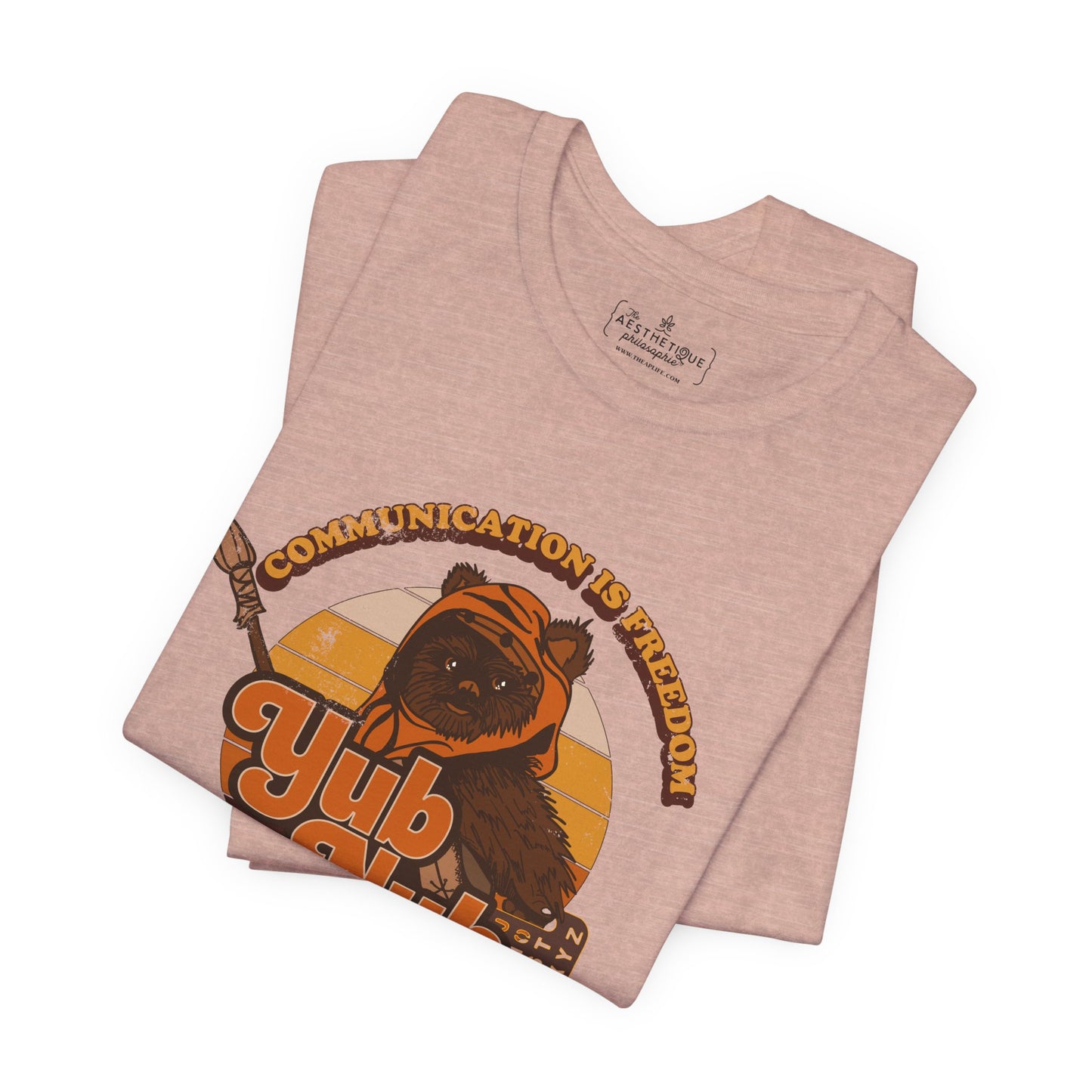 Communication is Freedom - Yub Nub - S2C - Adult Unisex Jersey Short Sleeve Tee