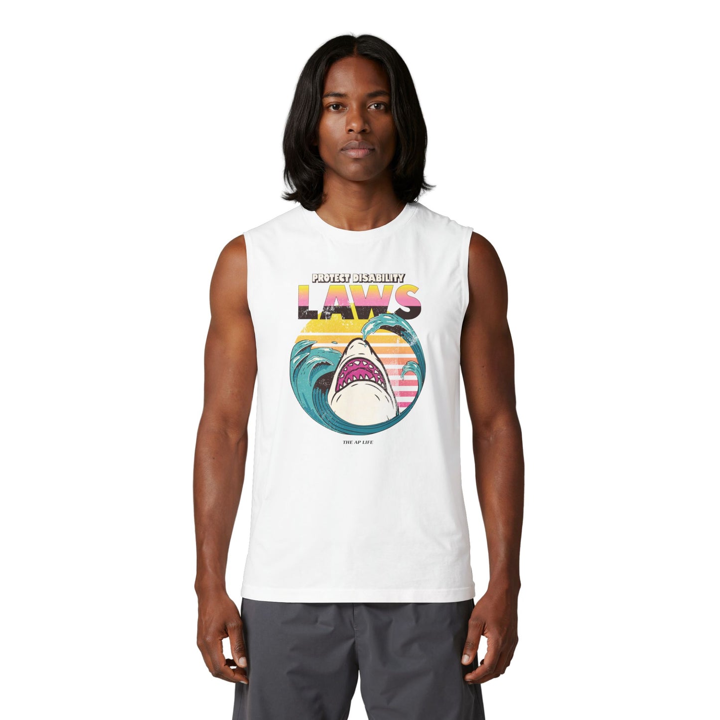 Protect Disability Laws - Adult Unisex Jersey Muscle Tank