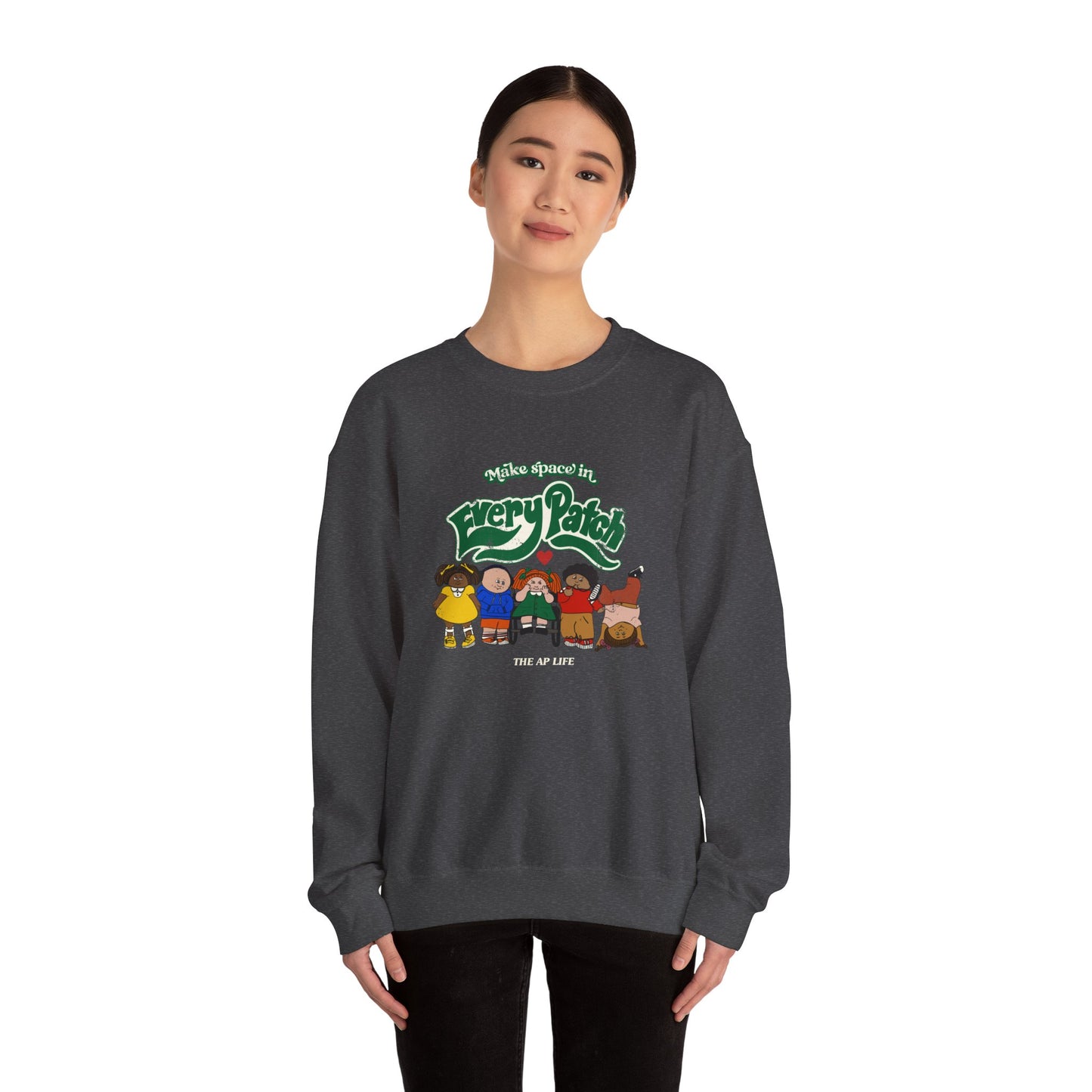 Make Room in Every Patch - Unisex Heavy Blend™ Crewneck Sweatshirt