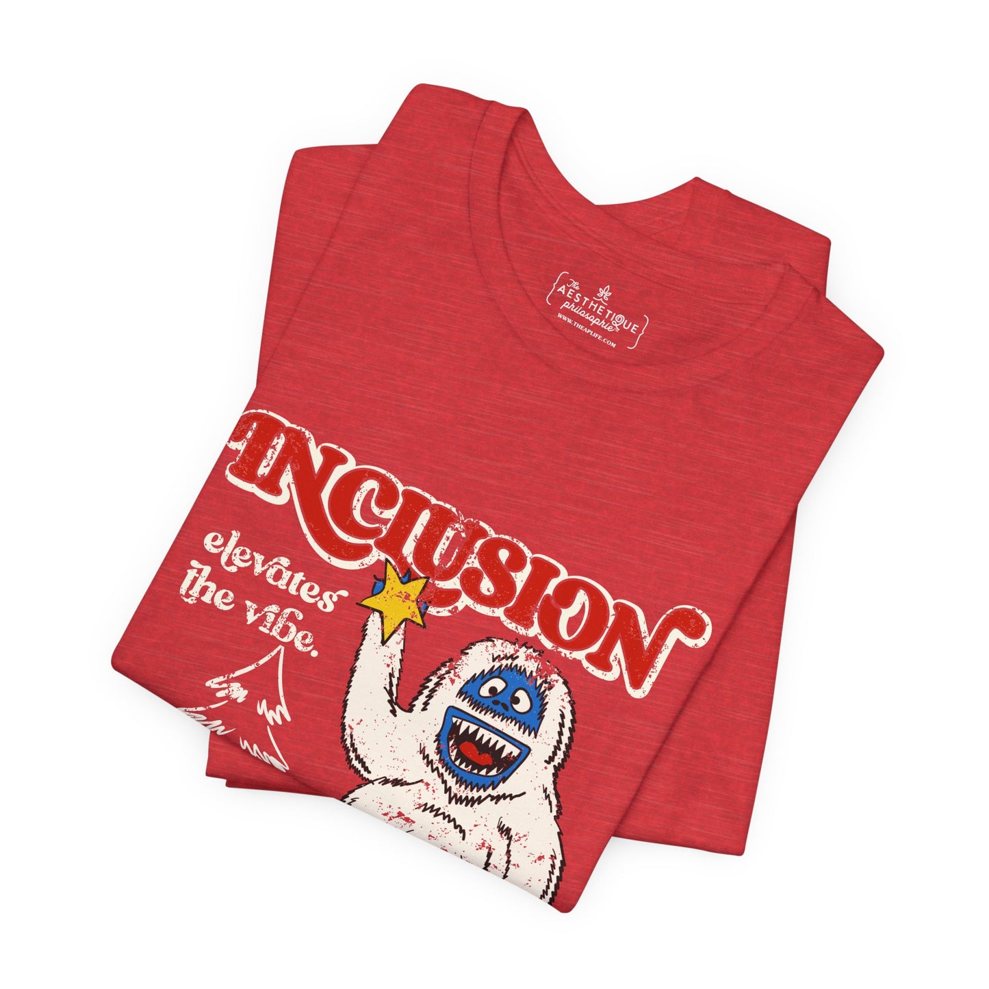 Inclusions Elevates the Vibe - Bumble - Adult Unisex Jersey Tee (Ships Internationally)