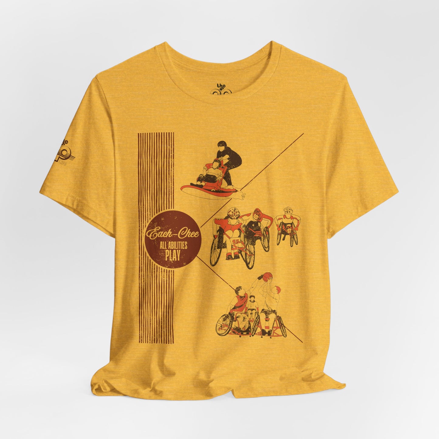 Each-Chee - All Abilities Play - Adult Unisex Jersey Short Sleeve Tee