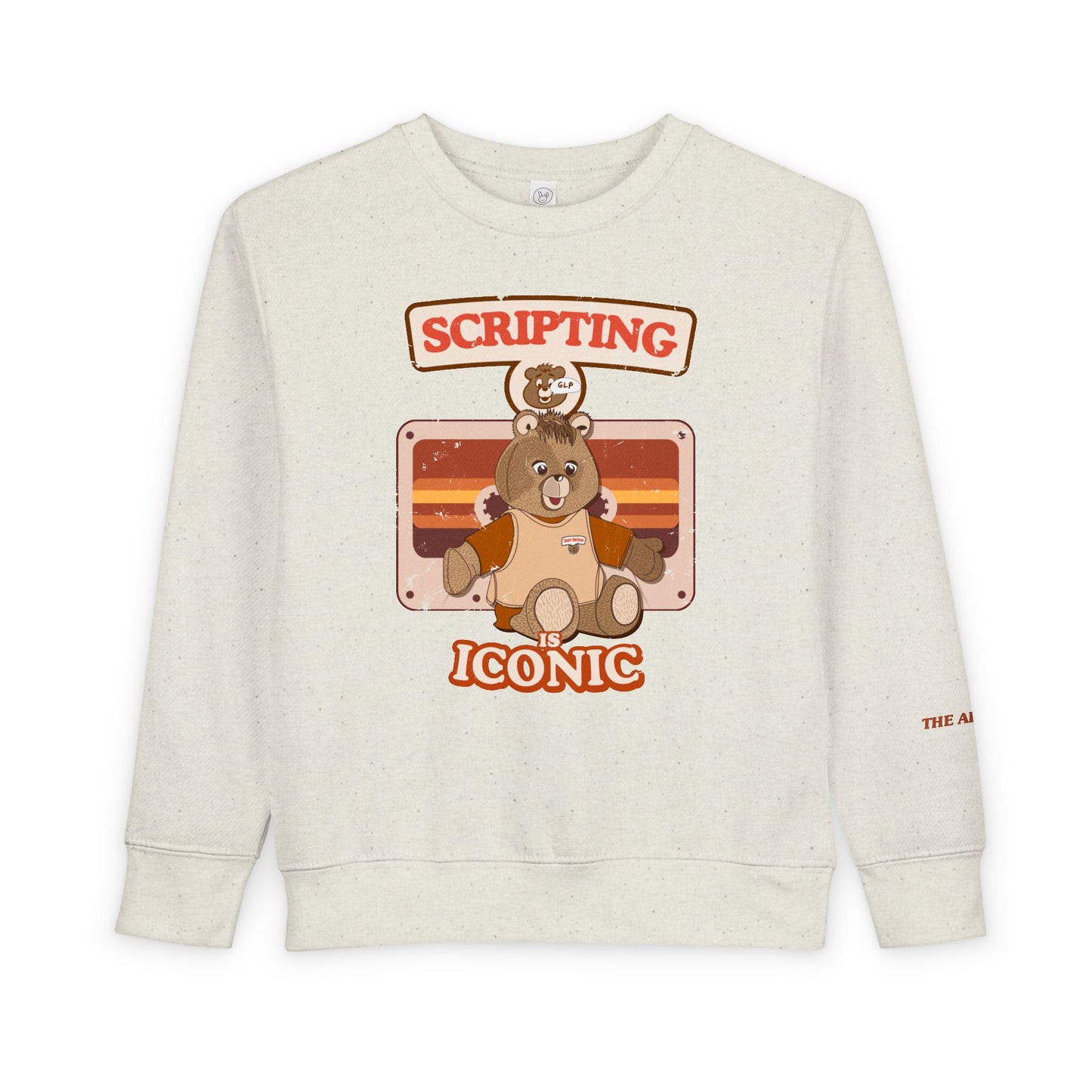 Scripting is Iconic - GLP - Teddy RecSpin - Kids' Unisex Sweatshirt