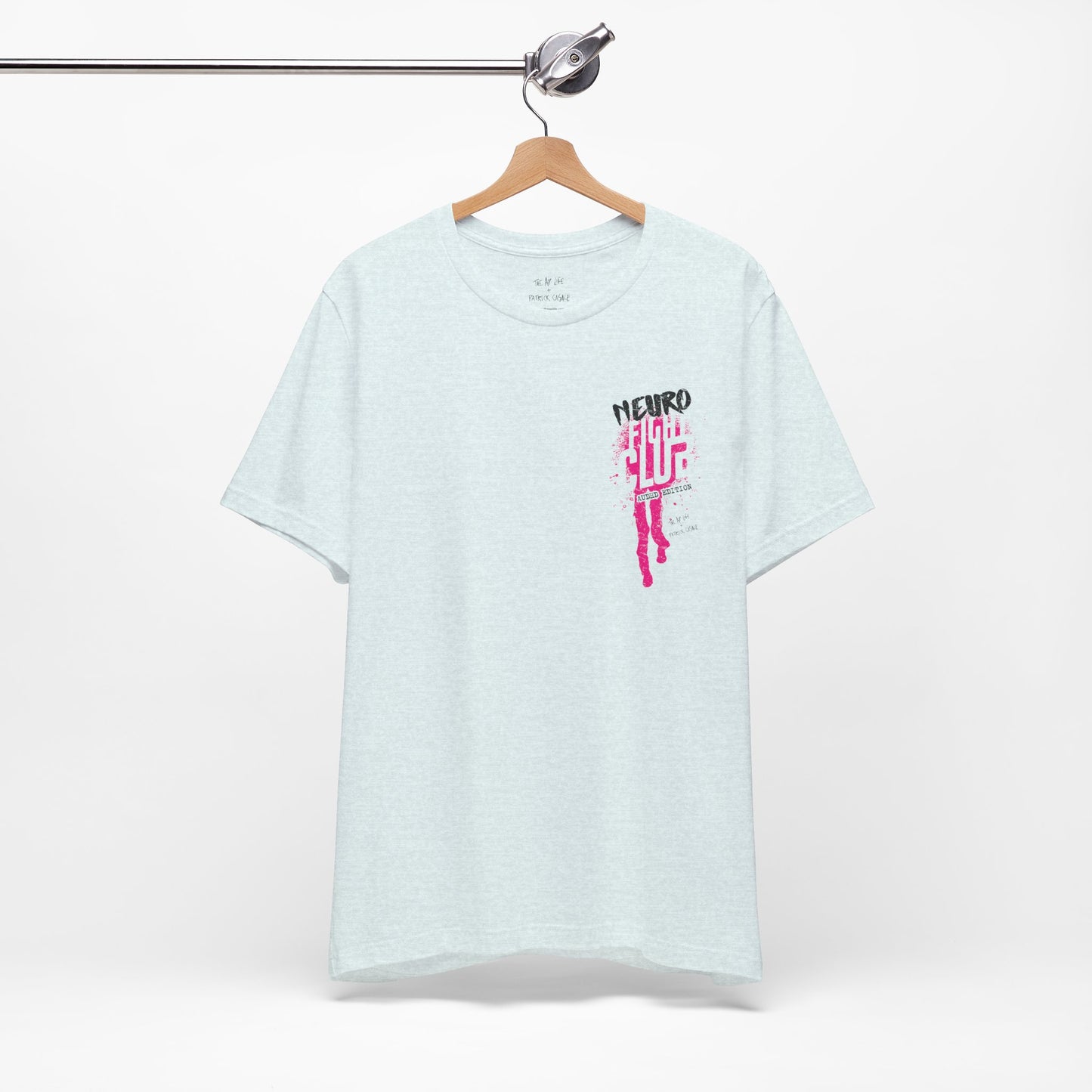 Neuro Fight Club - AuDHD - Patrick Casale - Adult Unisex Jersey Tee (Ships Internationally)