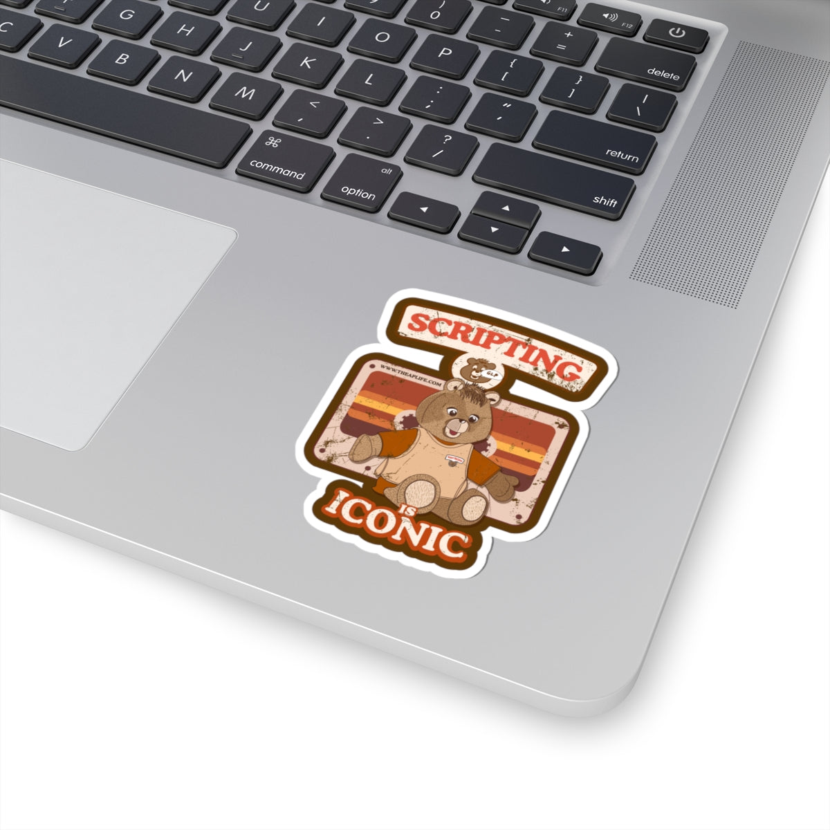 Scripting is Iconic - GLP - Teddy RecSpin - Kiss-Cut Sticker