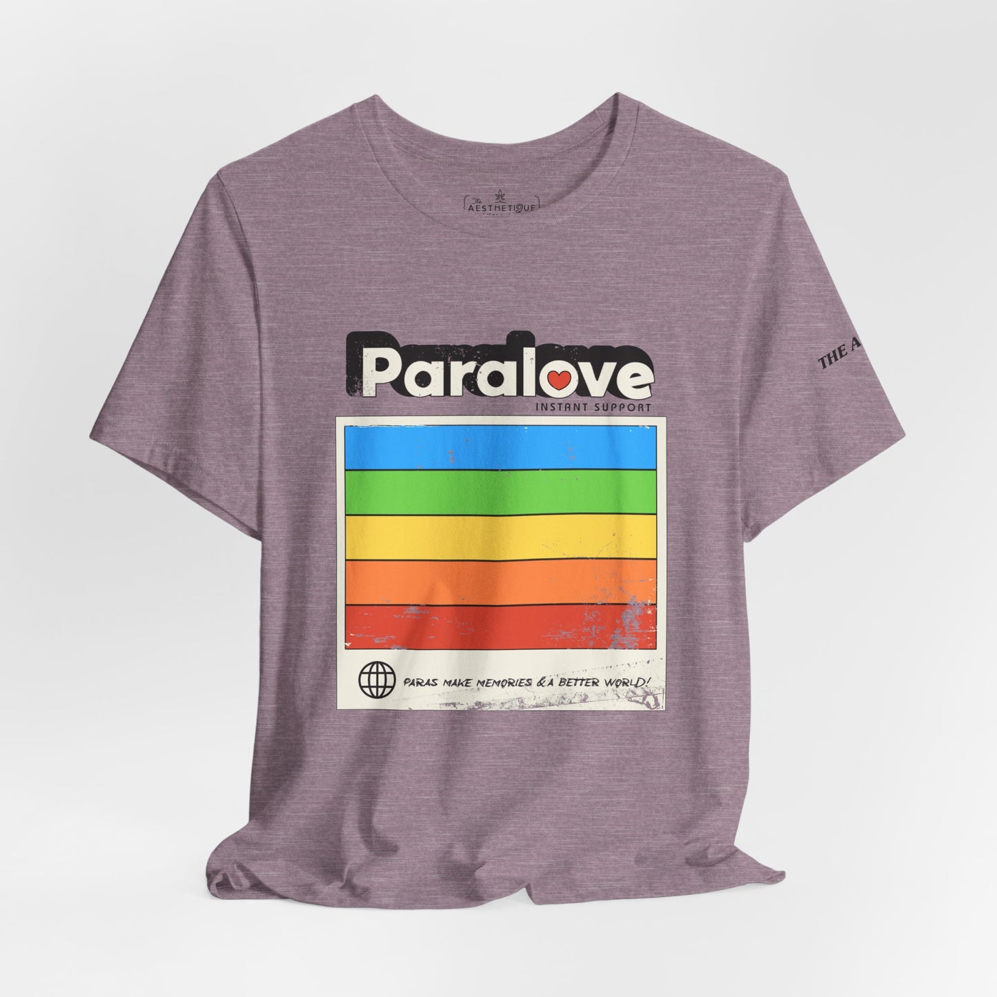 Para Love - Instant Support - Adult Unisex Jersey Short Sleeve Tee