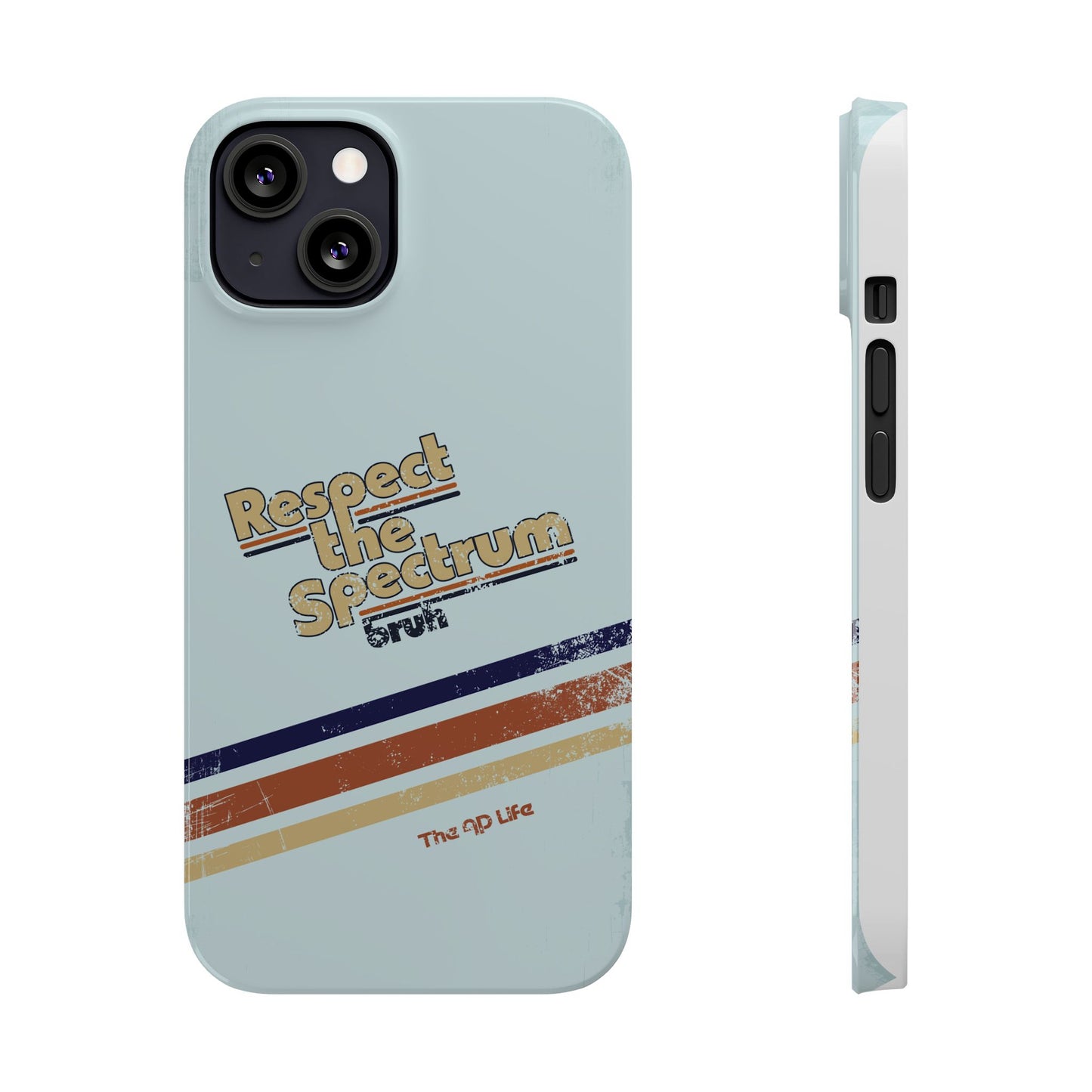 Respect The Spectrum - iPhone Case