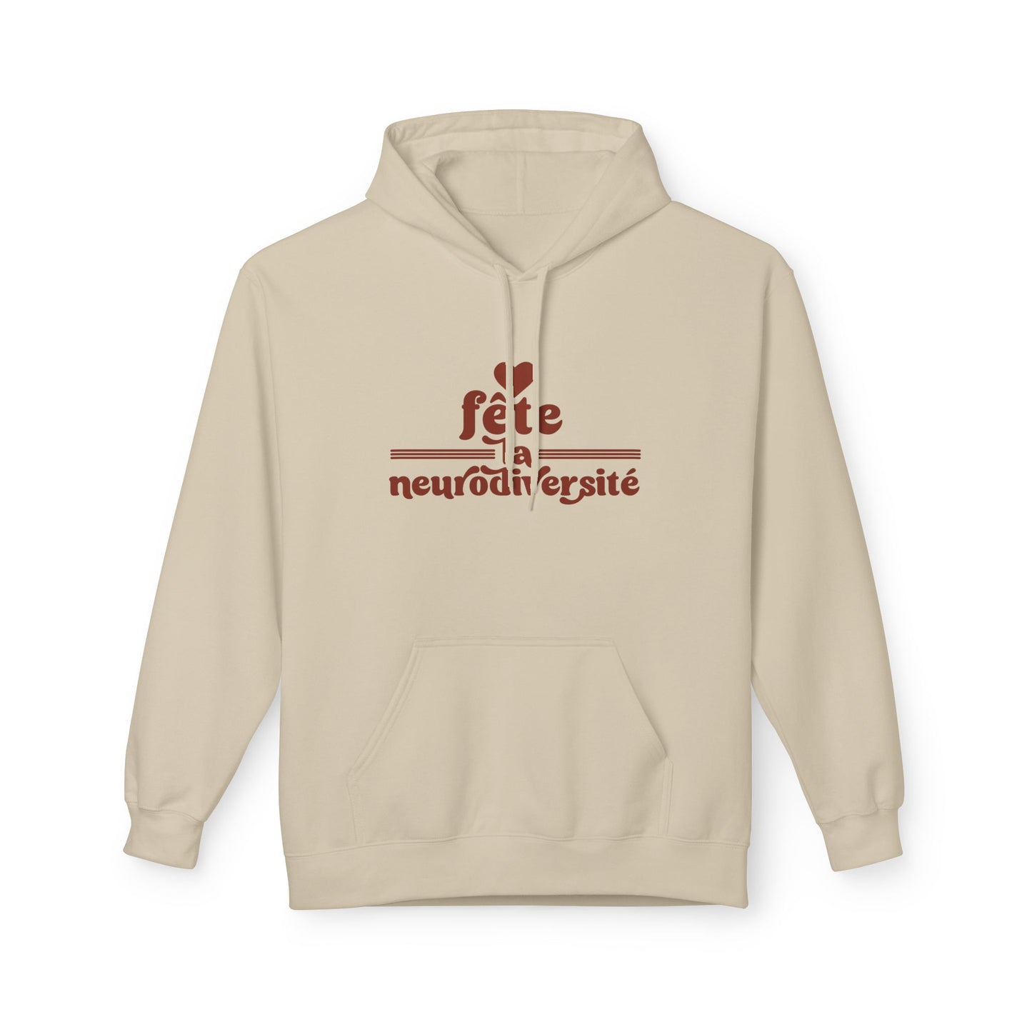 Fête la Neurodiversité Celebrate Neurodiversity - Unisex Softstyle Fleece Hoodie