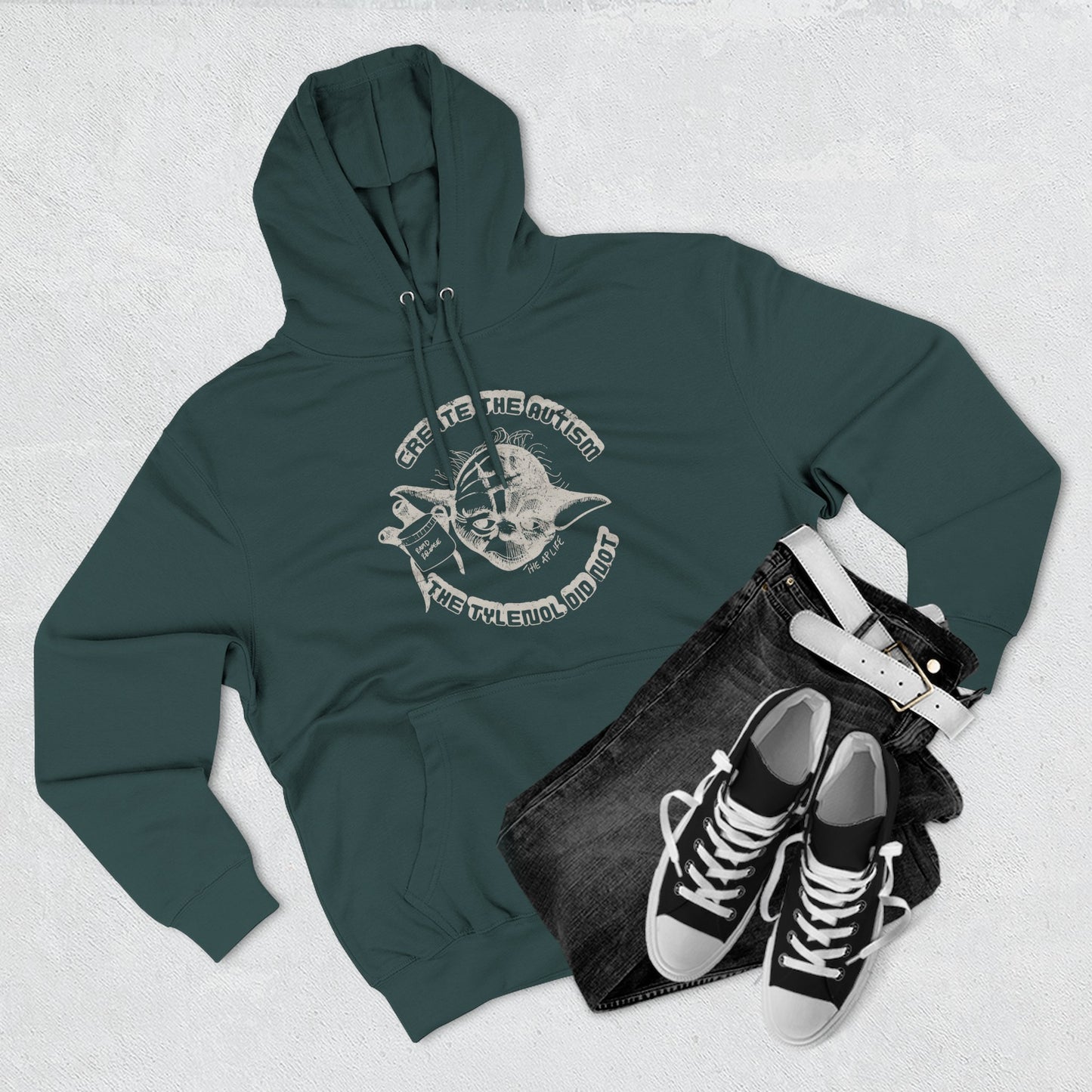 Create The Autism, The Tylenol Did Not - Adult Unisex Hoodie