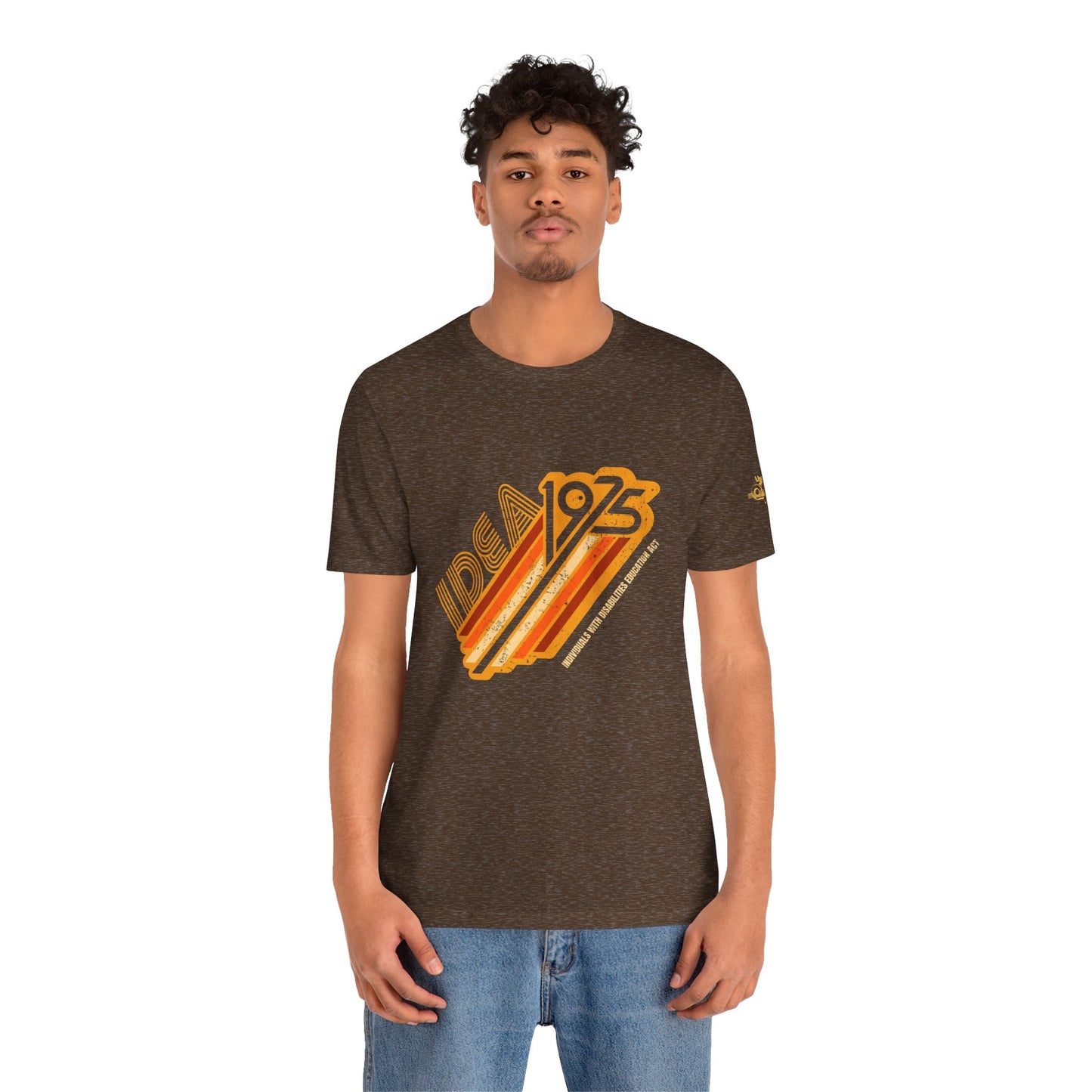 1975 IDEA - Individuals With Disabilities Education Act - Adult Unisex Jersey Short Sleeve Tee