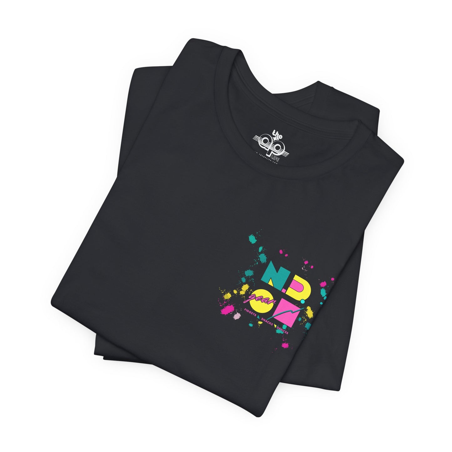 N.D. Gear - Fidgets, Snacks, Devices - Adult Unisex Jersey Short Sleeve Tee