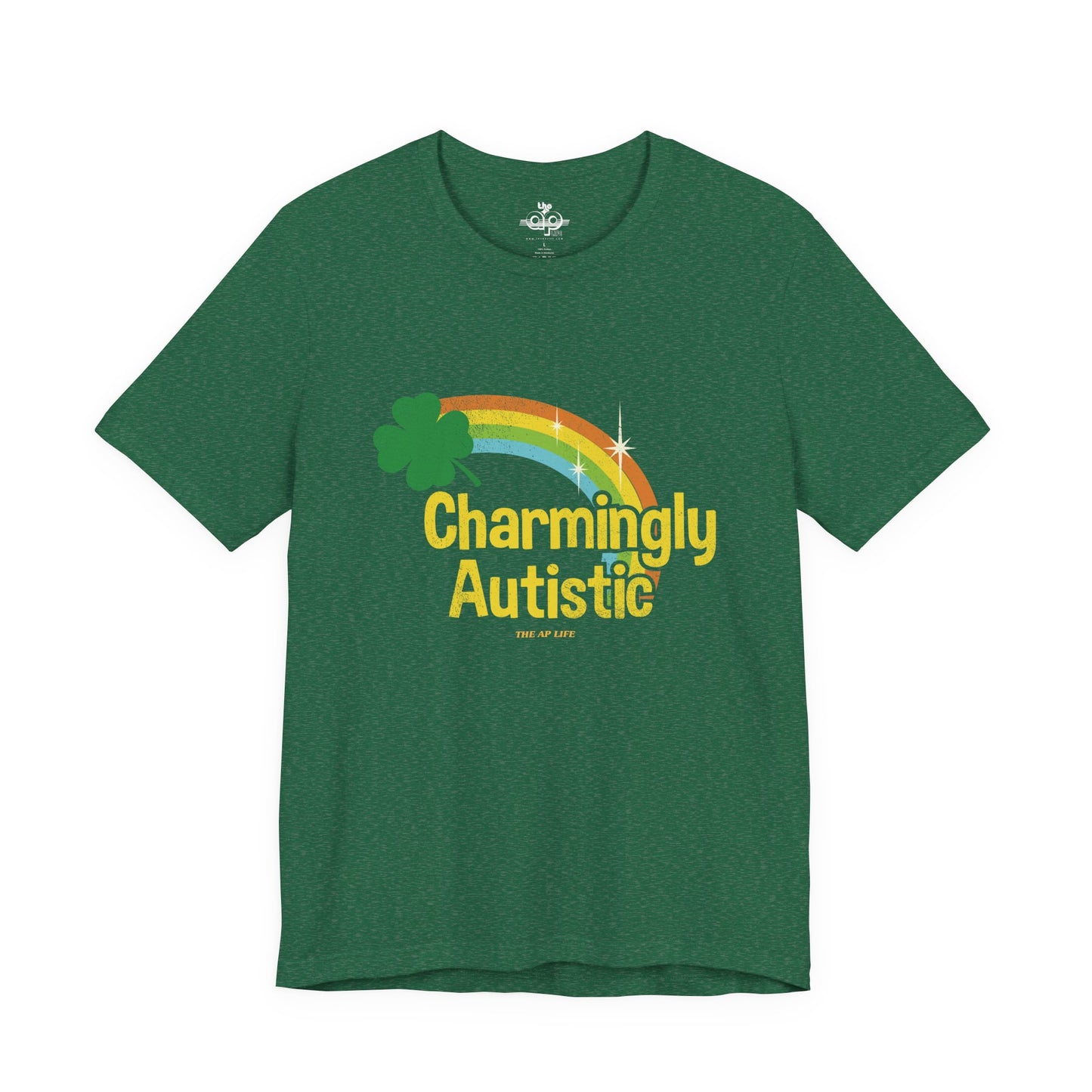 Charmingly Autistic - Adult Unisex Jersey Short Sleeve Tee