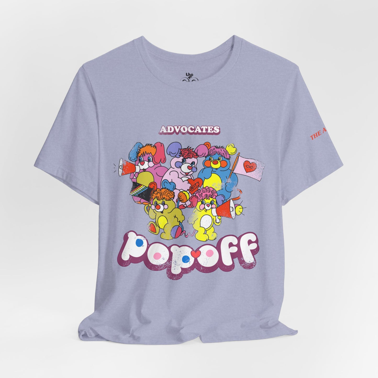 Advocates, Pop-Off - Adult Unisex Jersey Short Sleeve Tee
