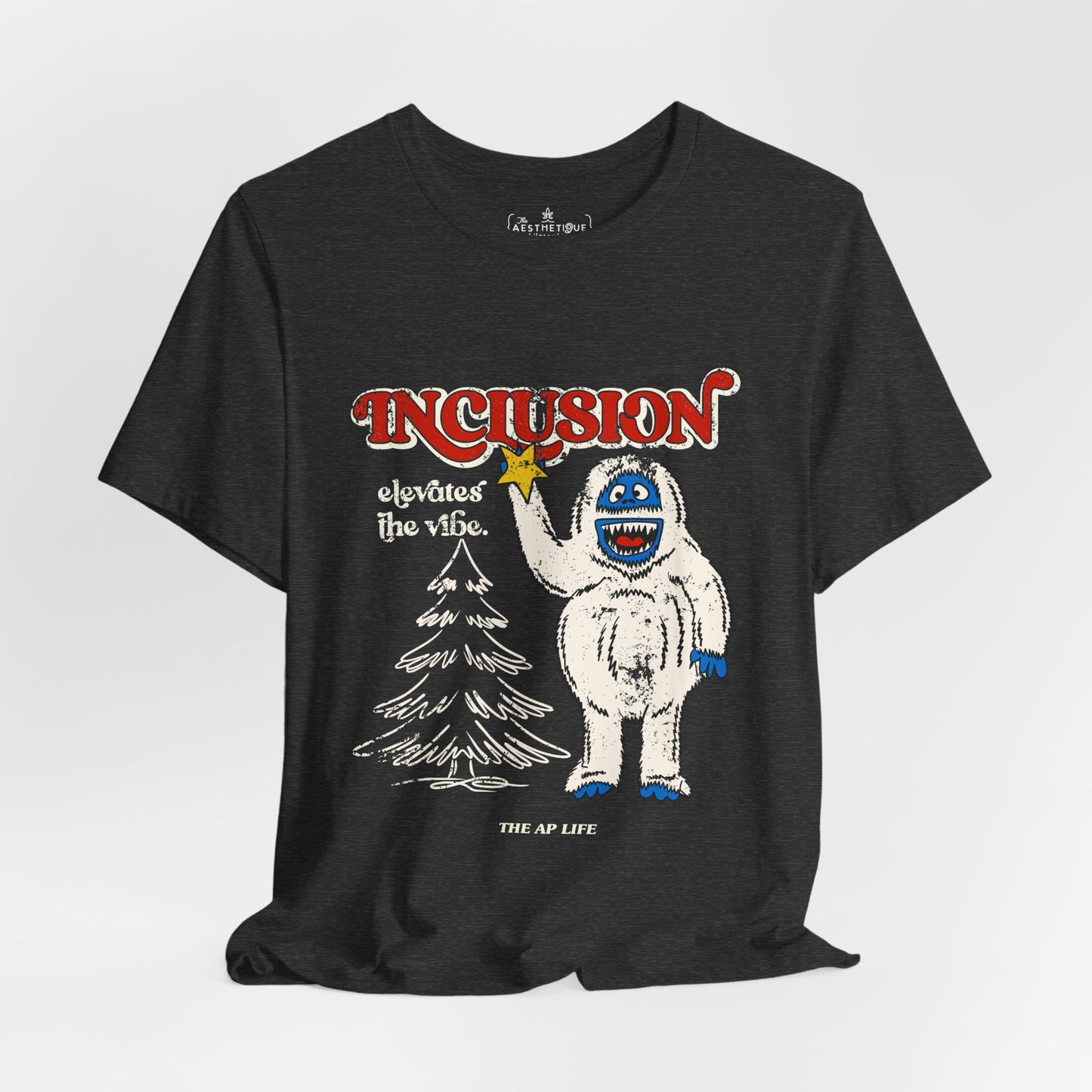 Inclusions Elevates the Vibe - Bumble - Adult Unisex Jersey Tee (Ships Internationally)