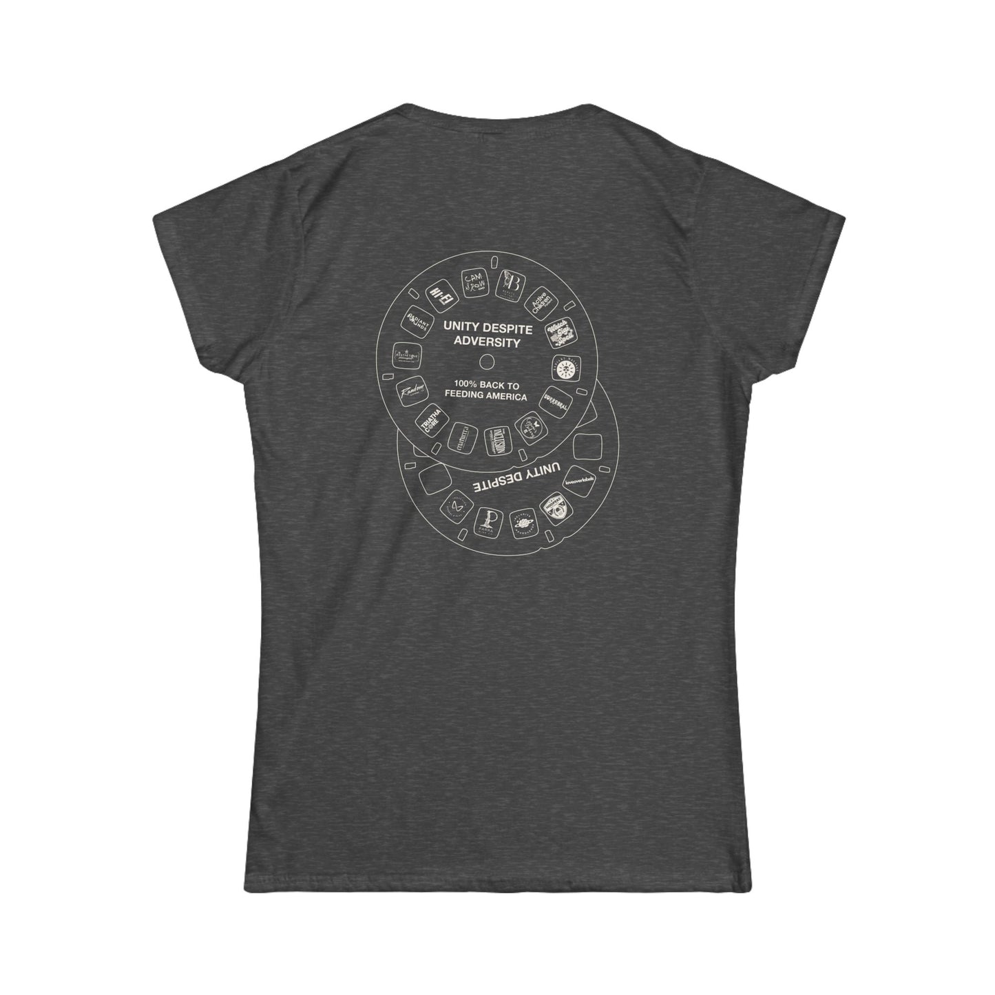 Unity Despite Adversity - Feeding America Fundraiser Tee - Women's Softstyle Tee