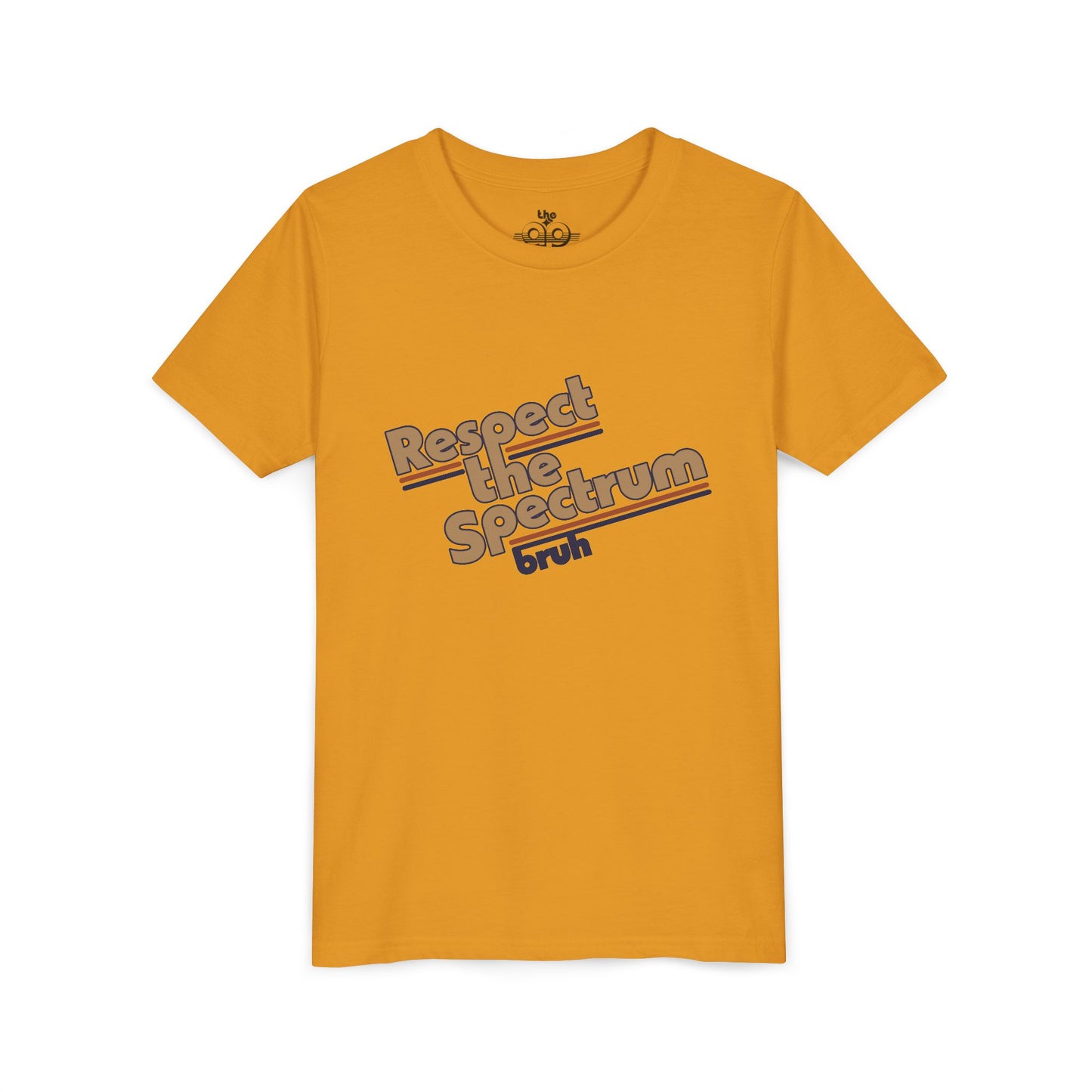 Respect The Spectrum, Bruh - Youth Unisex Short Sleeve Tee