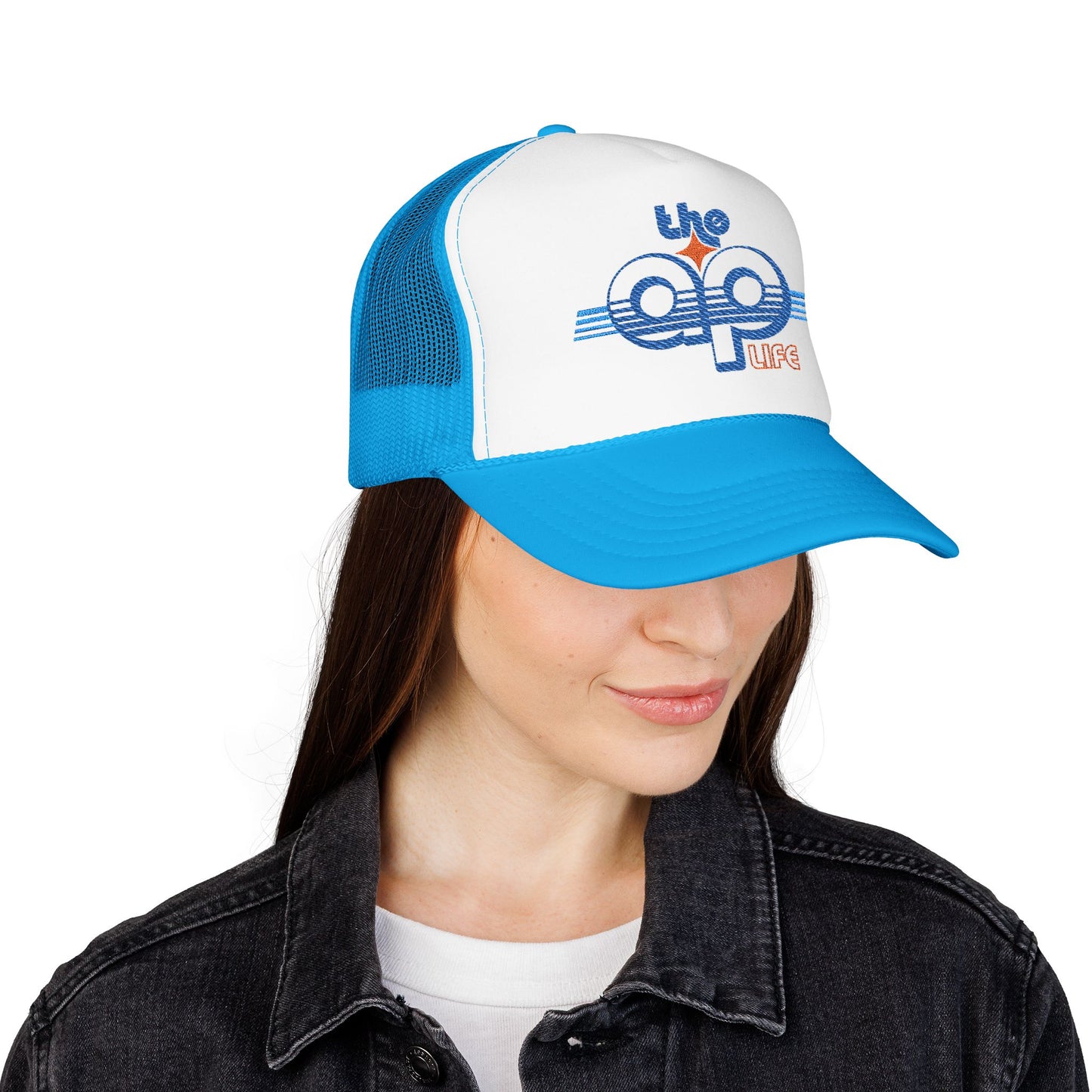 The AP Life - Adult Unisex Foam Trucker Hat (Embroidered)