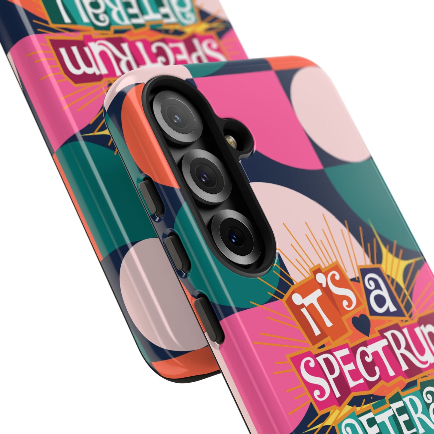 It's A Spectrum Afterall - Autism Awareness - Android Phone Case for Google Pixel & Samsung
