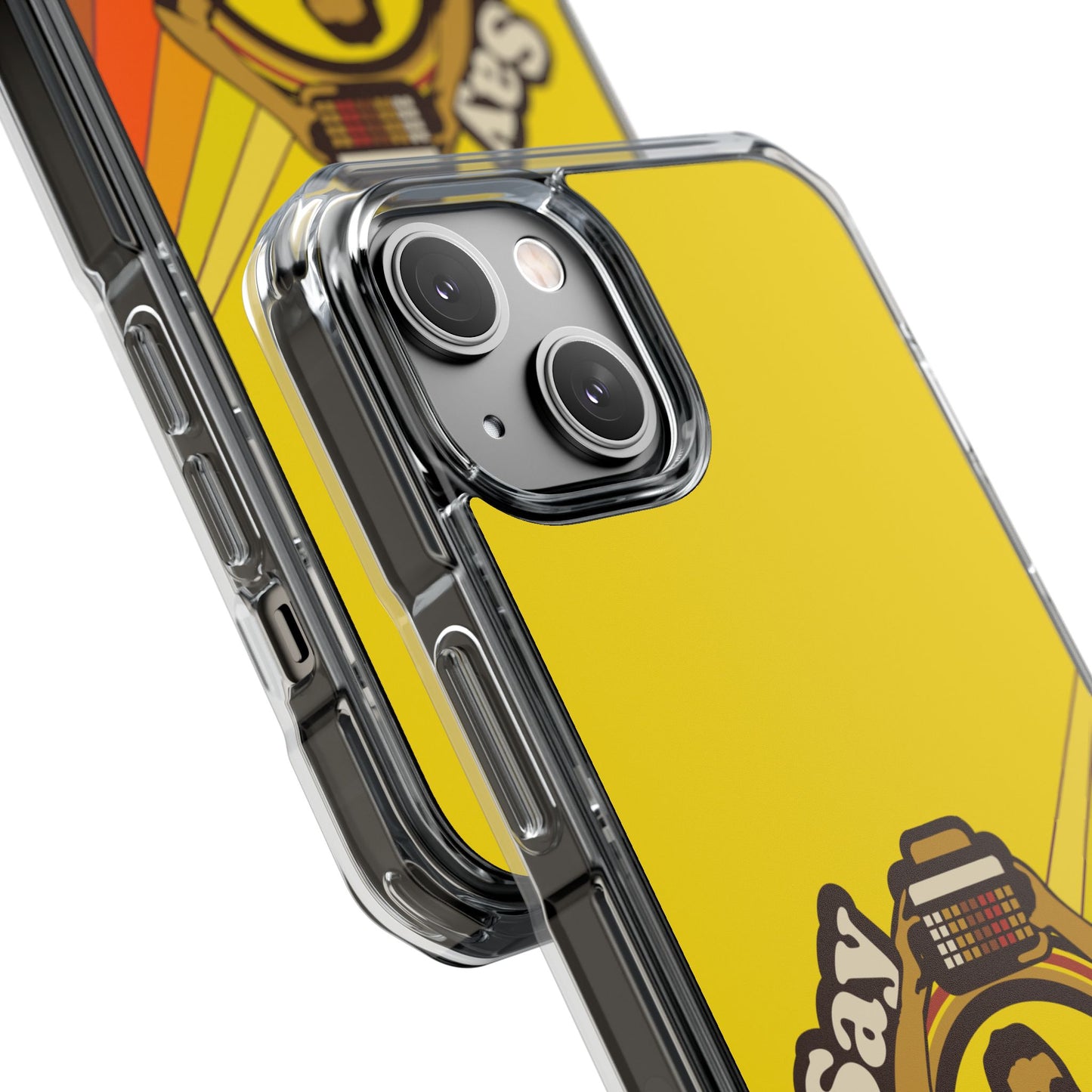 Say Anything - AAC - Lilly's Voice + The AP Life Collab - MagSafe® Clear Impact Case for iPhone