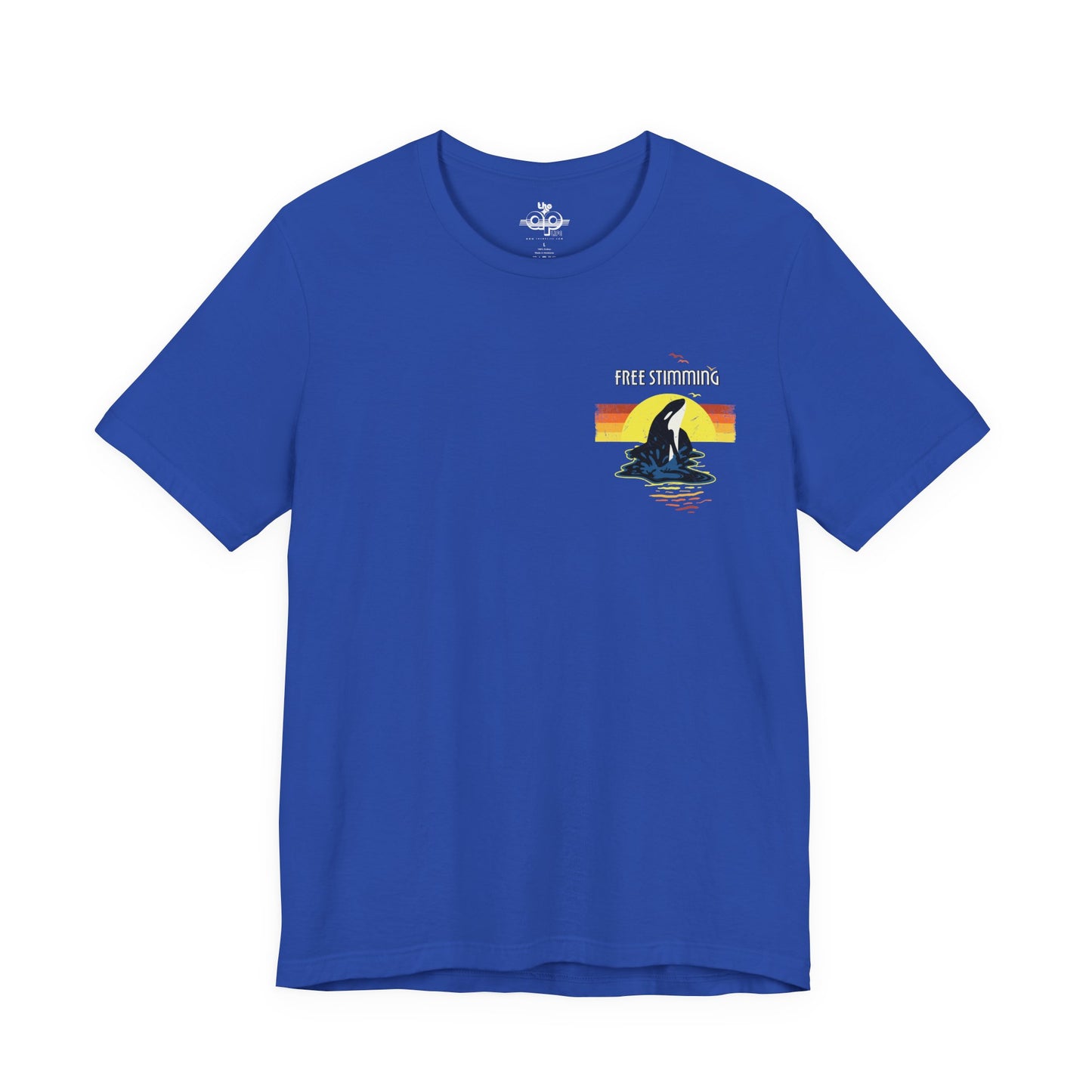 Free Stimming - Orca - Adult Unisex Jersey Short Sleeve Tee