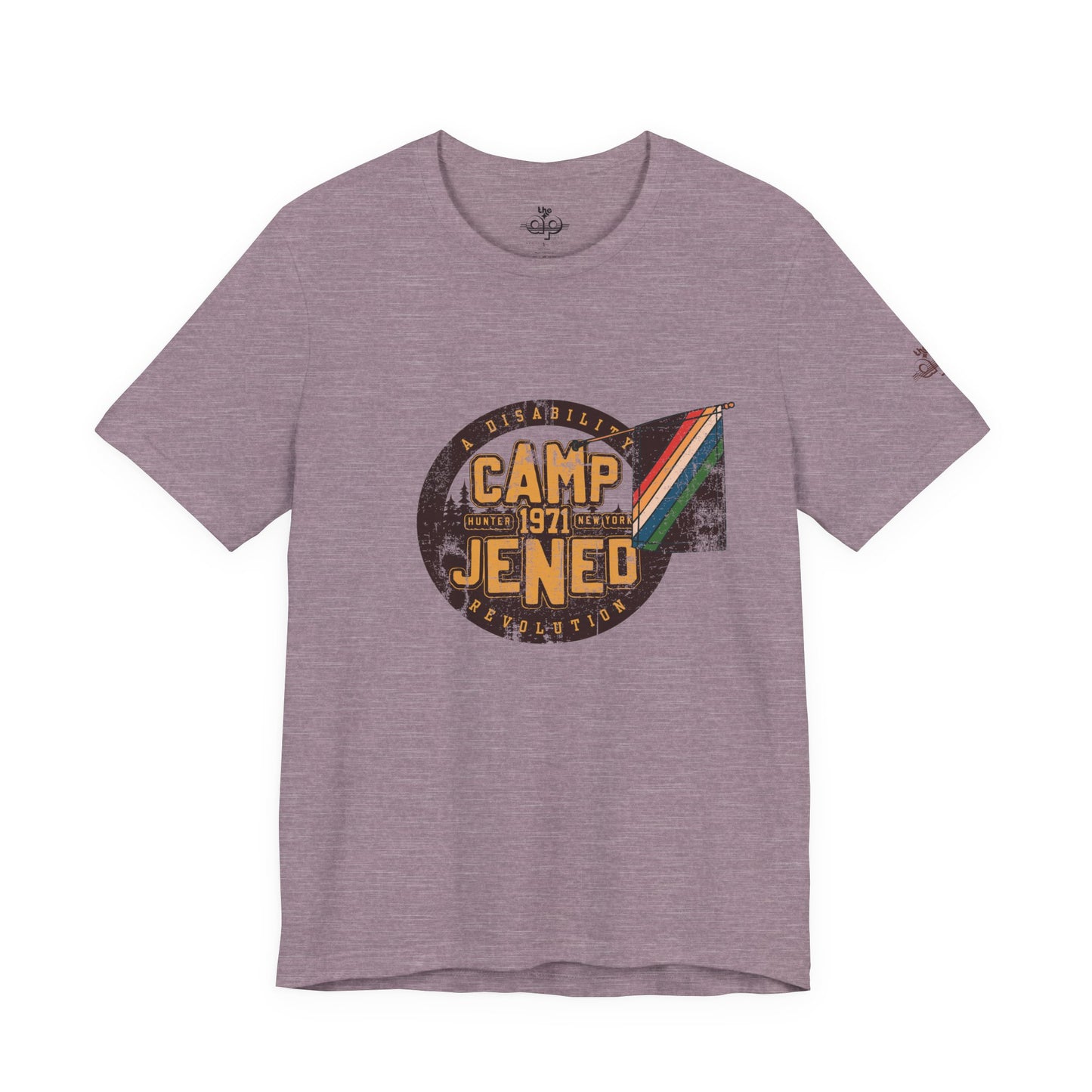 Camp Jened 1971 - A Disability Revolution - Adult Unisex Jersey Short Sleeve Tee