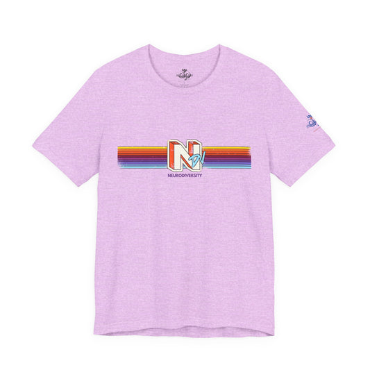 NDV - Neurodiversity - Adult Unisex Jersey Short Sleeve Tee