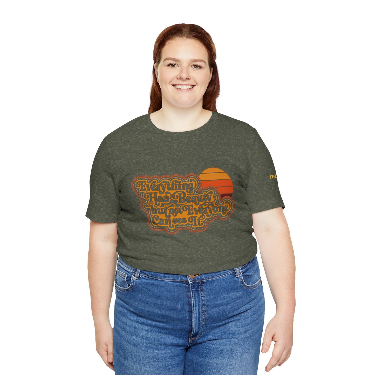 Everything has Beauty, but not Everyone can see it - Confucius - Adult Unisex Jersey Tee