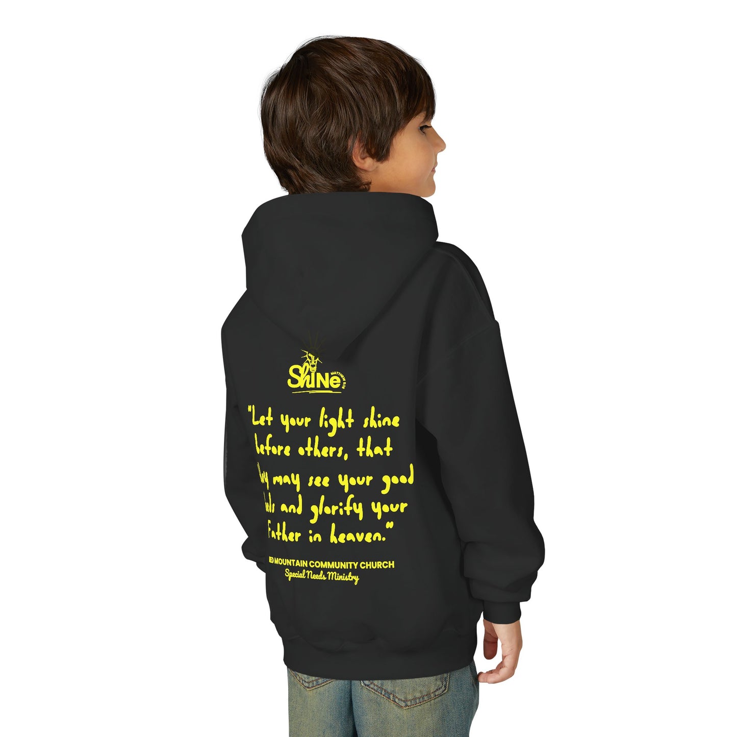 RMCC Shine Program Youth Unisex Heavy Blend Hooded Sweatshirt