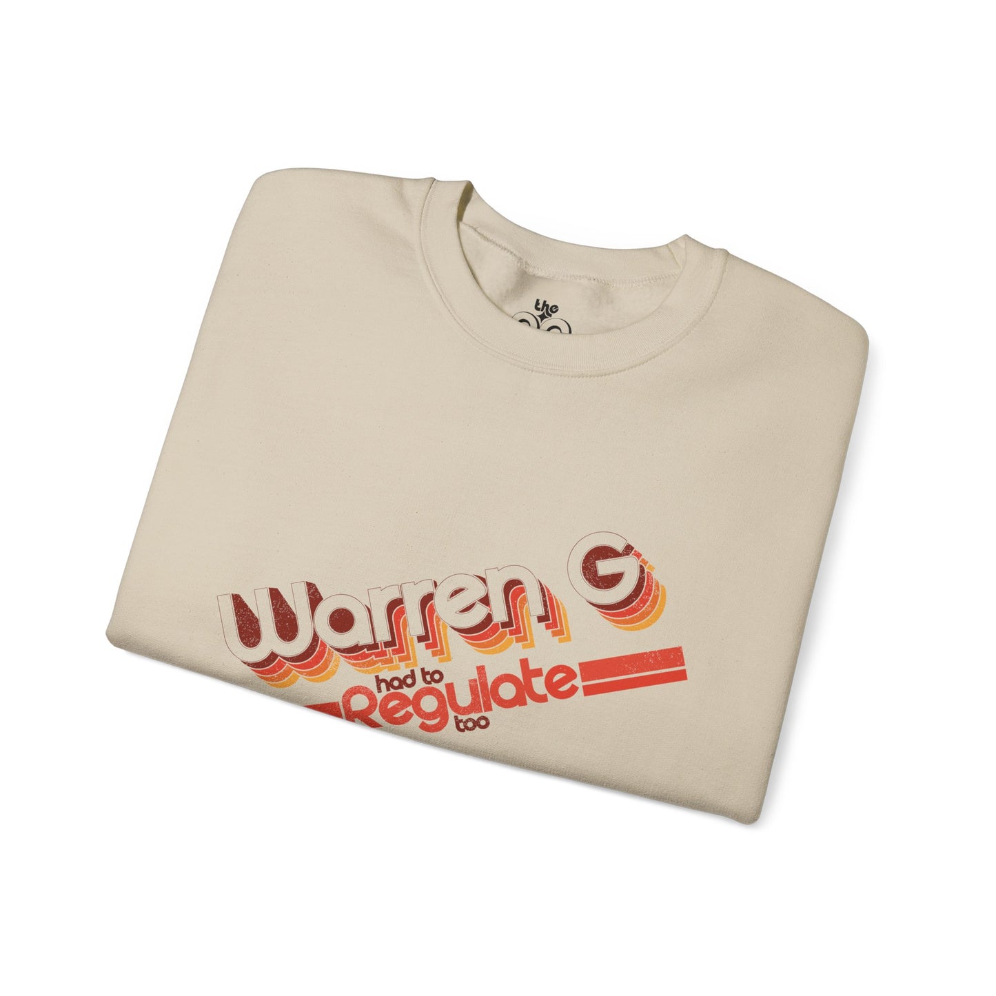 Warren G Had to Regulate Too - Adult Unisex Heavy Blend™ Crewneck Sweatshirt