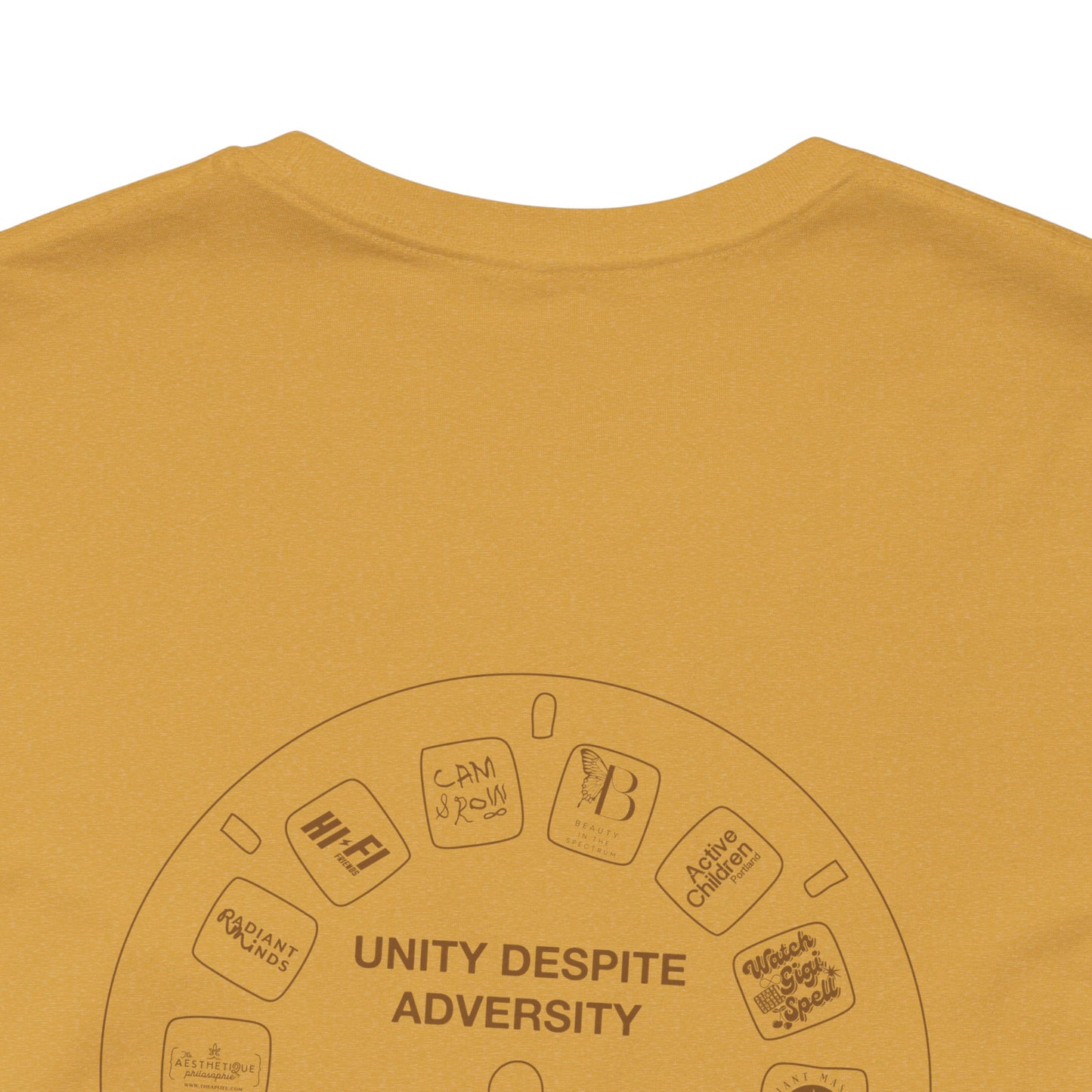 Unity Despite Adversity - Feeding America Fundraiser Tee - Unisex Jersey Short Sleeve Tee