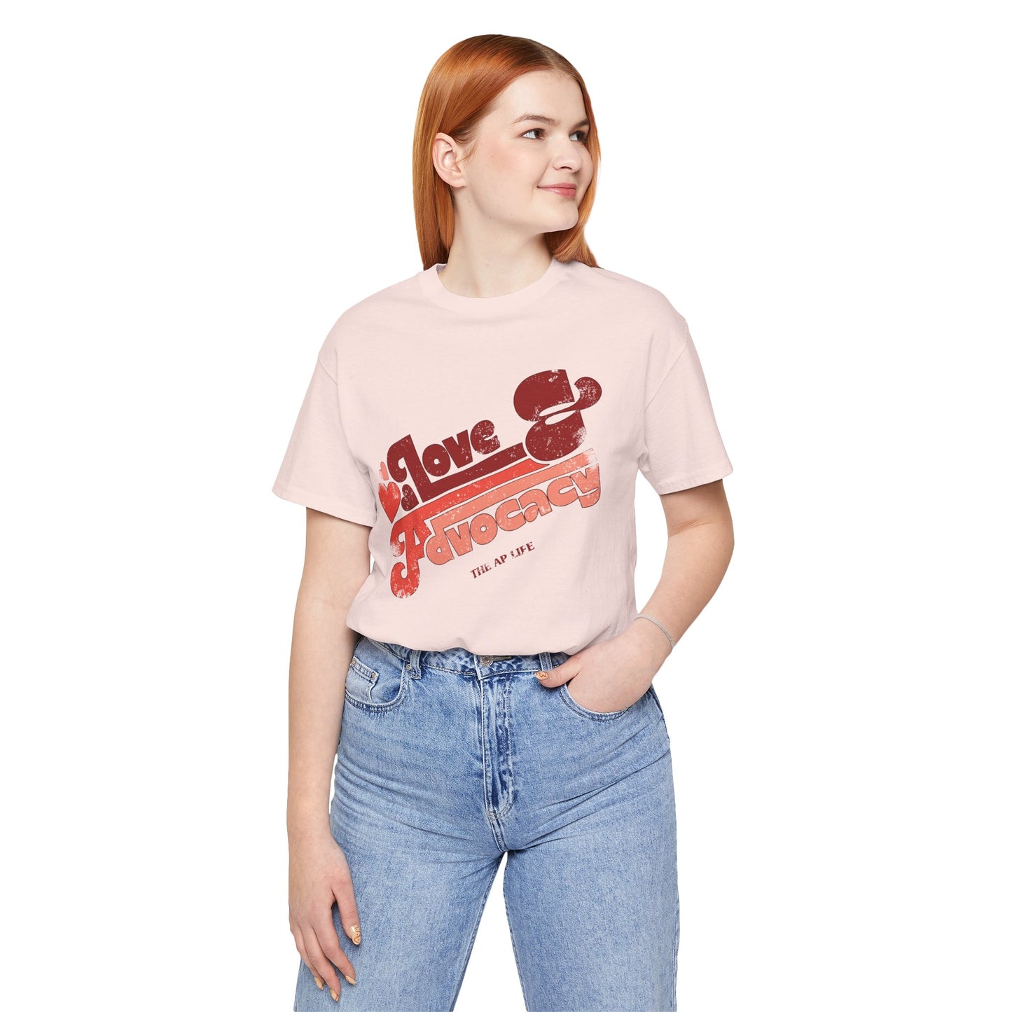 Love & Advocacy - Adult Unisex Jersey Short Sleeve Tee