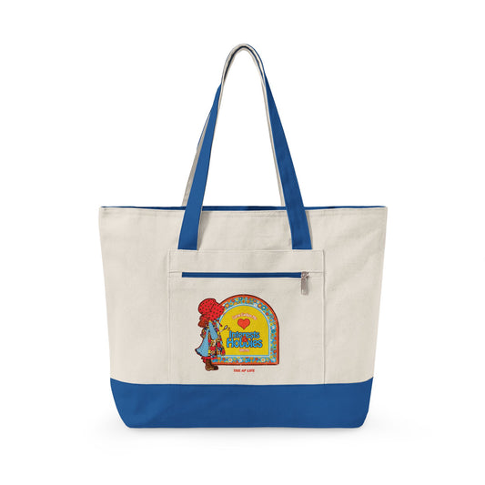 Come Explore My Interests & Hobbies With Me - Zippered Canvas Tote