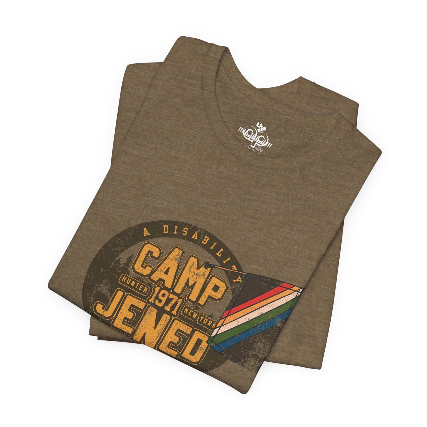 Camp Jened 1971 - A Disability Revolution - Adult Unisex Jersey Short Sleeve Tee